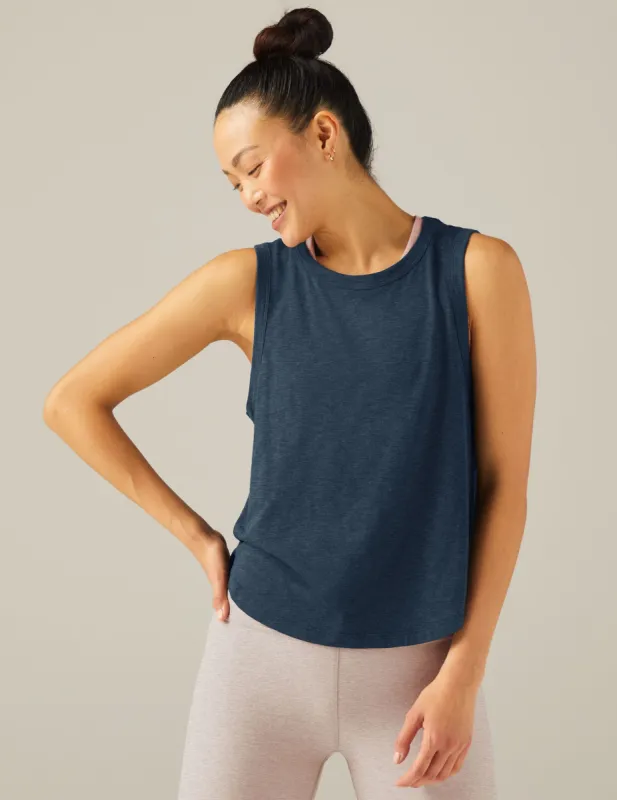 Signature Curved Hem Tank sold by Beyond Yoga