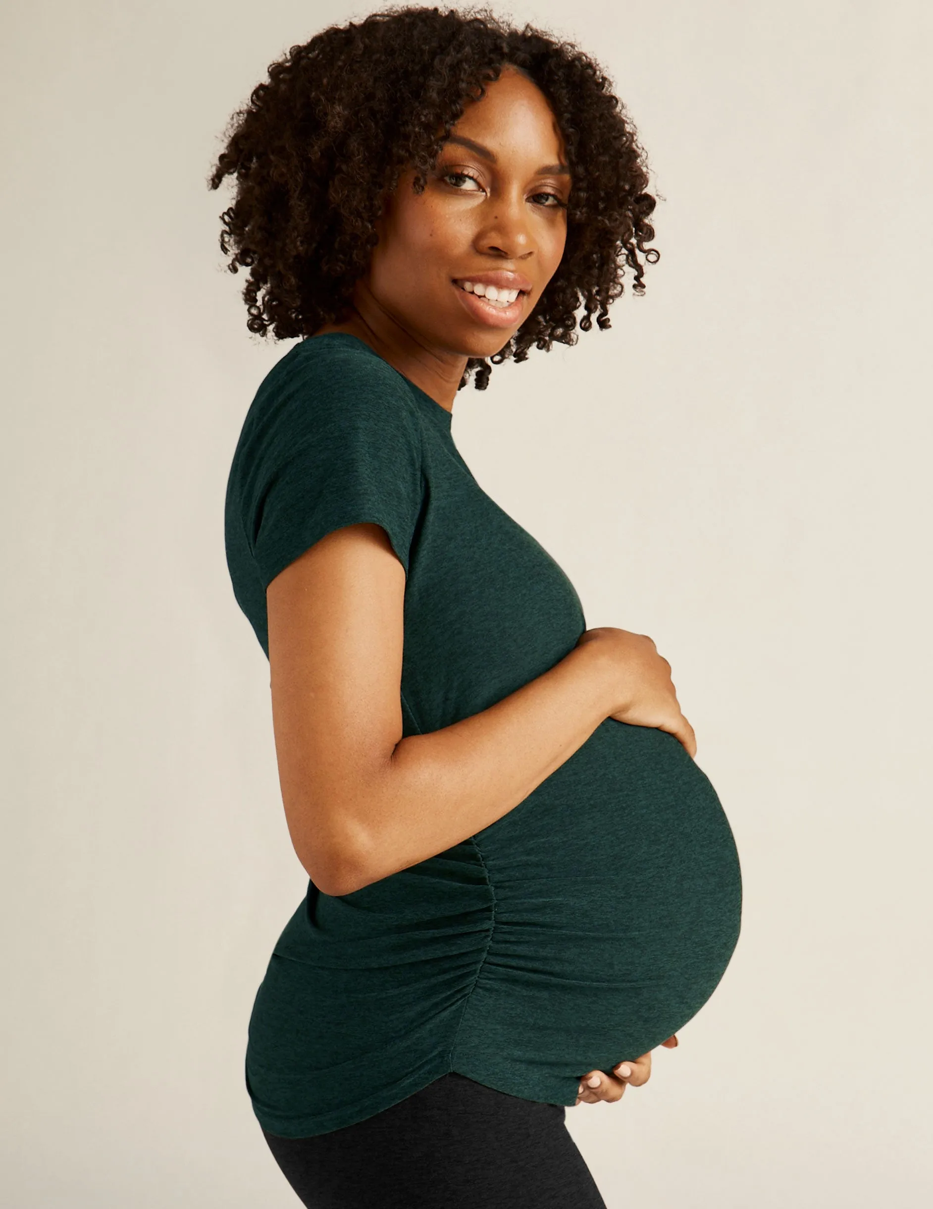 Featherweight One & Only Maternity Tee sold by Beyond Yoga