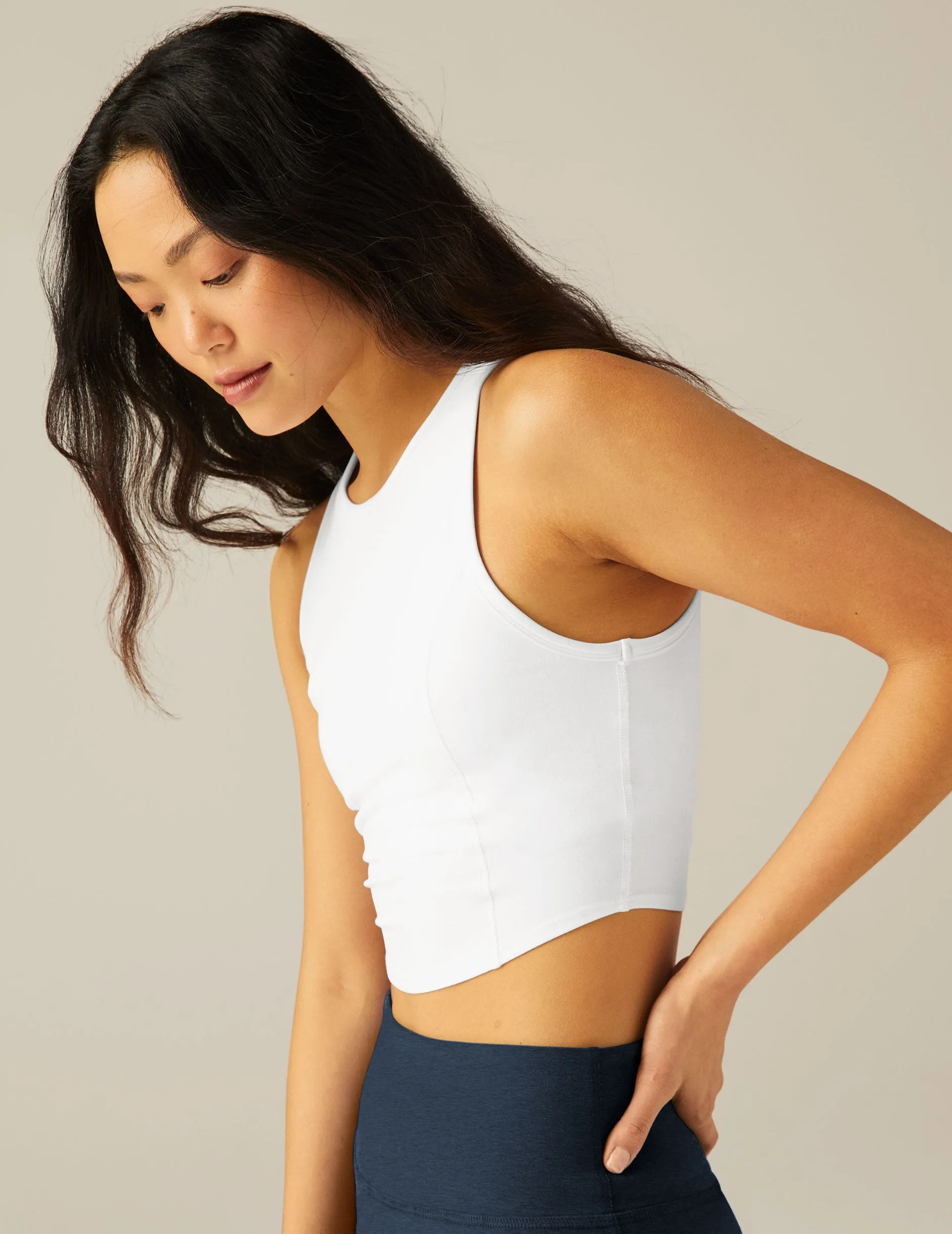 Spacedye Motivate Cropped Tank sold by Beyond Yoga product image thumbnail 2