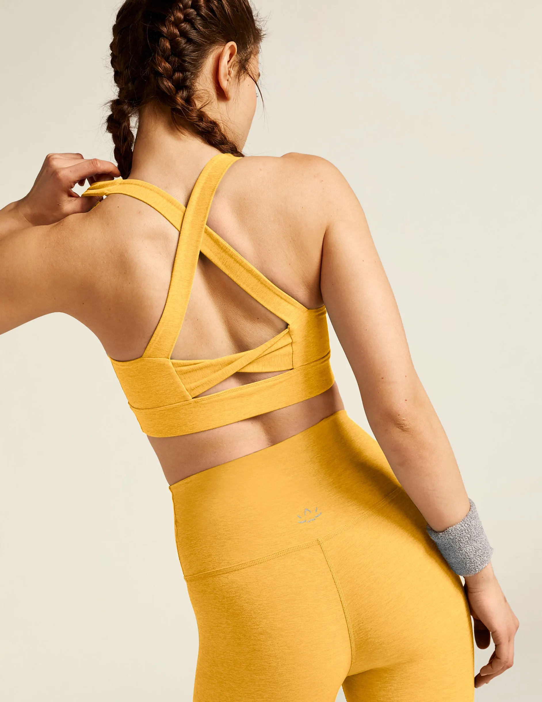 Spacedye In A Twist Bra sold by Beyond Yoga