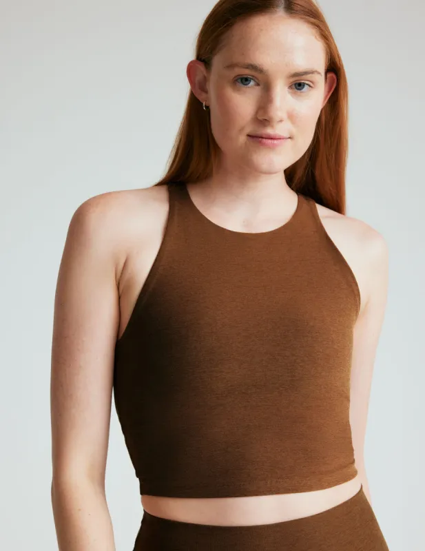 Spacedye Refocus Cropped Tank sold by Beyond Yoga