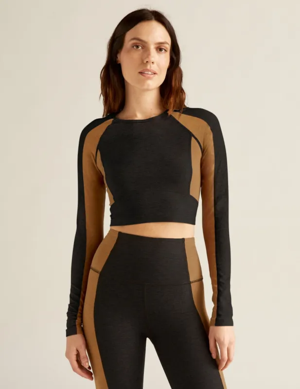 Spacedye Vitality Colorblock Pullover sold by Beyond Yoga