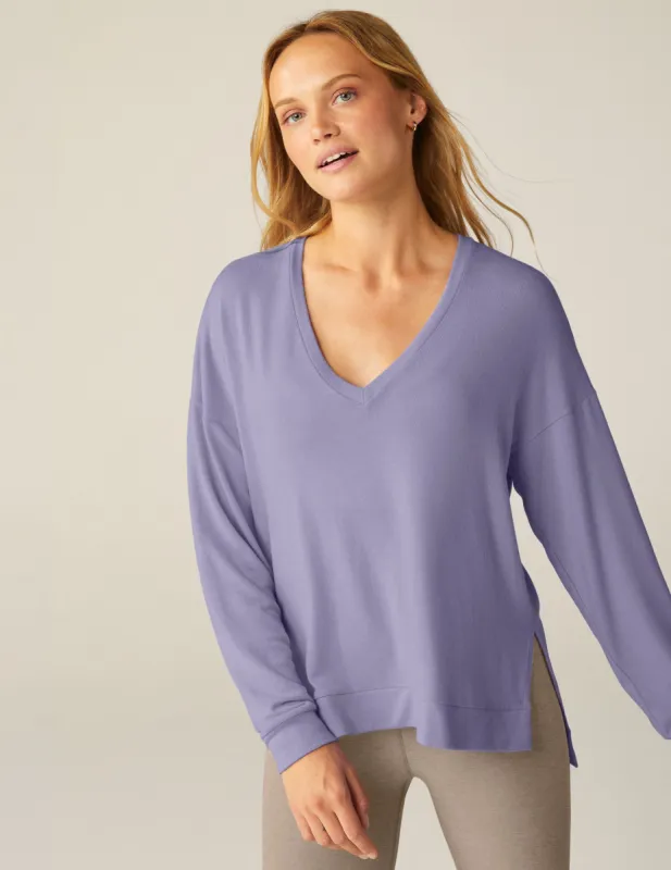 Long Weekend Lounge Pullover sold by Beyond Yoga