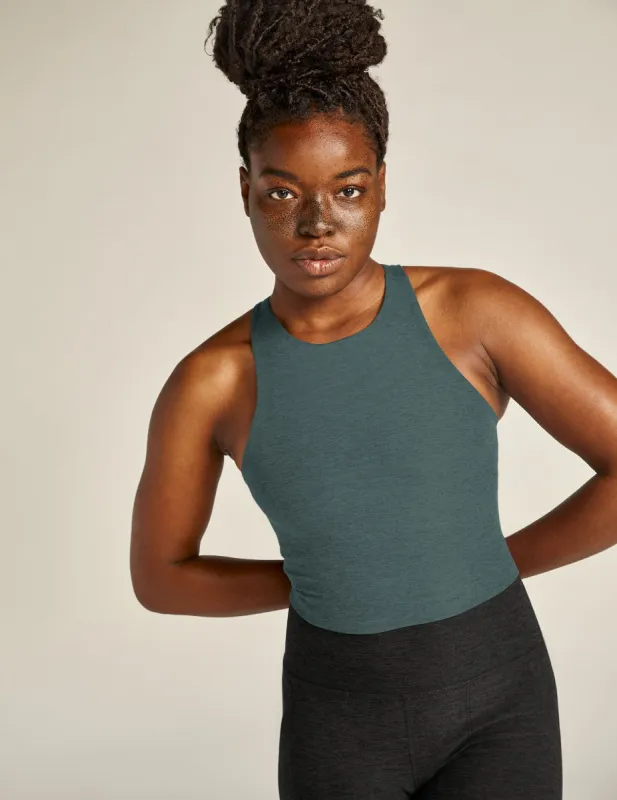 Spacedye Refocus Cropped Tank sold by Beyond Yoga