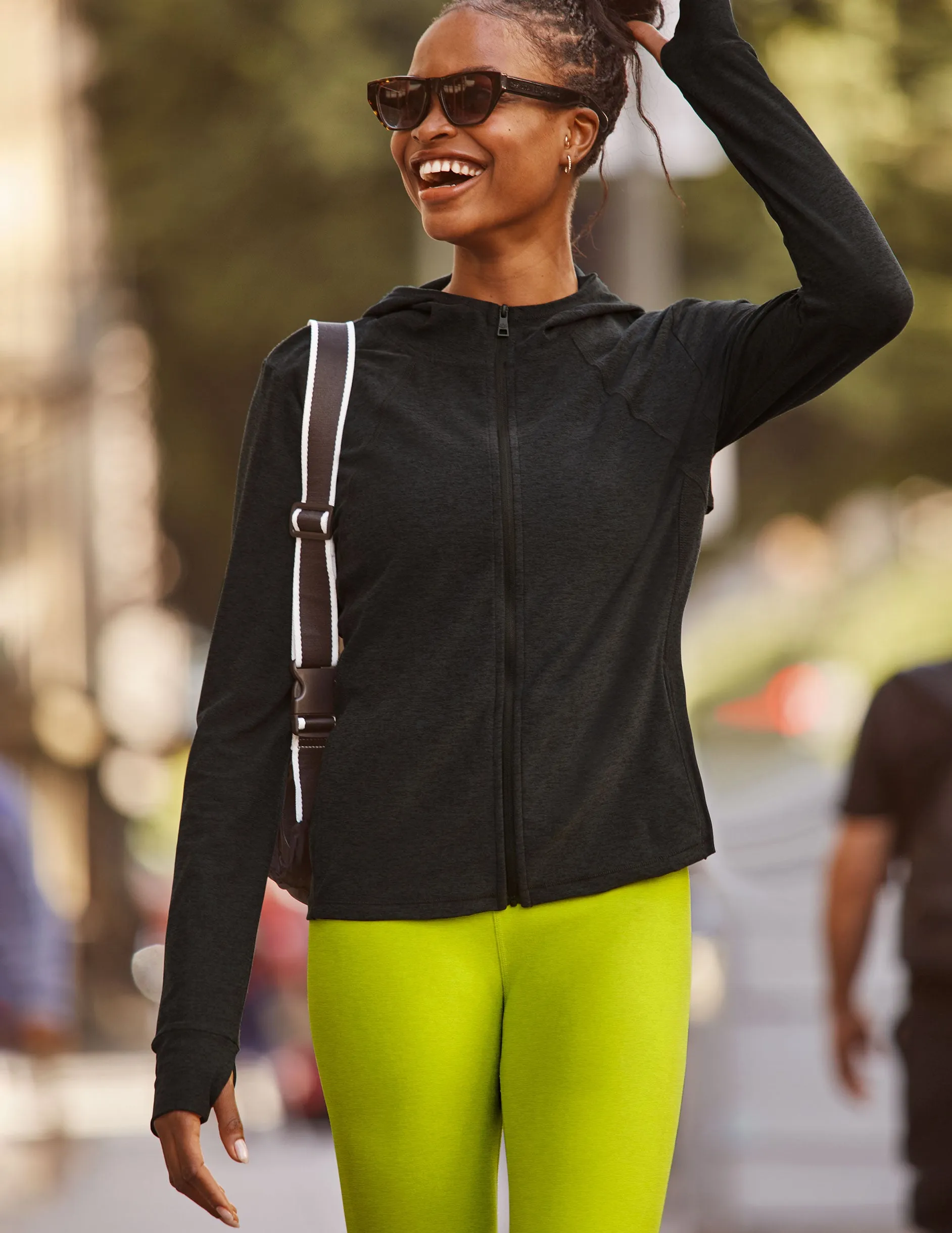 Spacedye High Energy Hoodie sold by Beyond Yoga