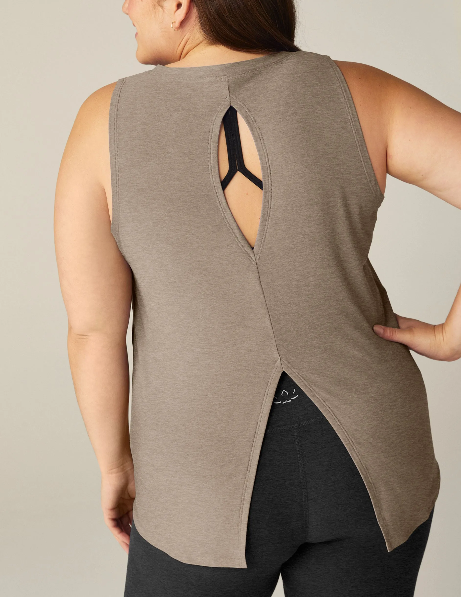 Featherweight All About It Split Back Tank sold by Beyond Yoga product image thumbnail 2