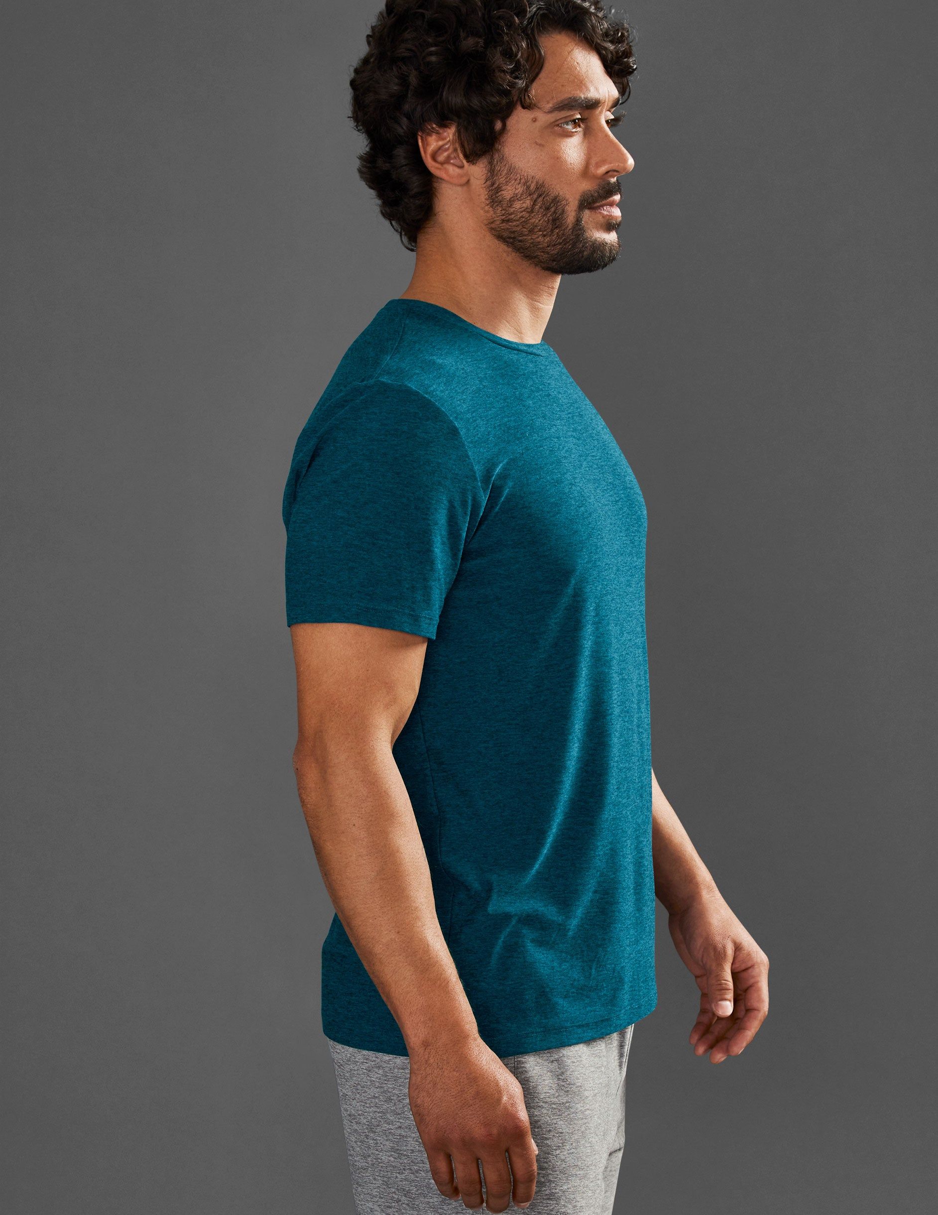 Featherweight Always Beyond Men's Crew Tee sold by Beyond Yoga product image thumbnail 2