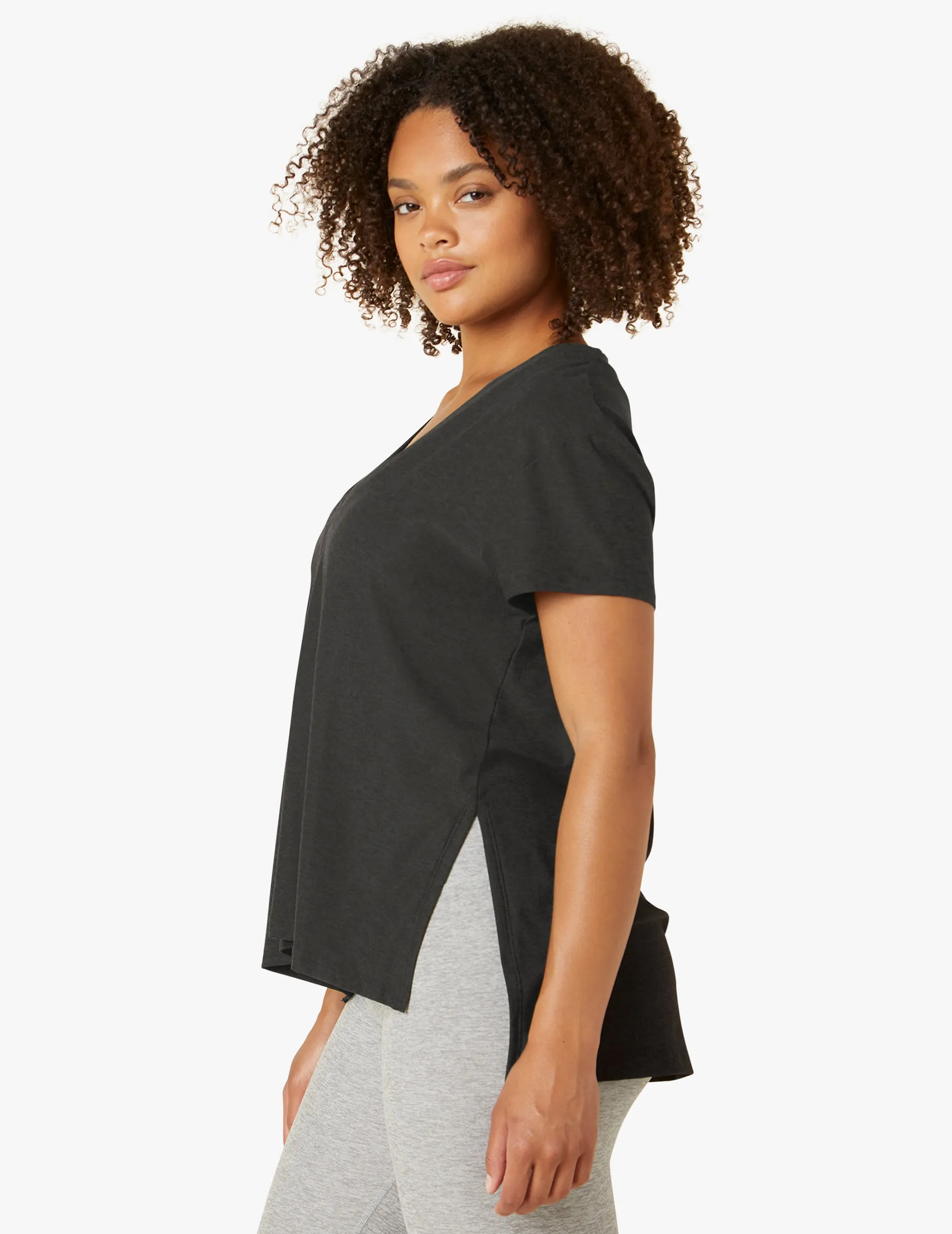 Featherweight Split Up Long Tee sold by Beyond Yoga product image thumbnail 4