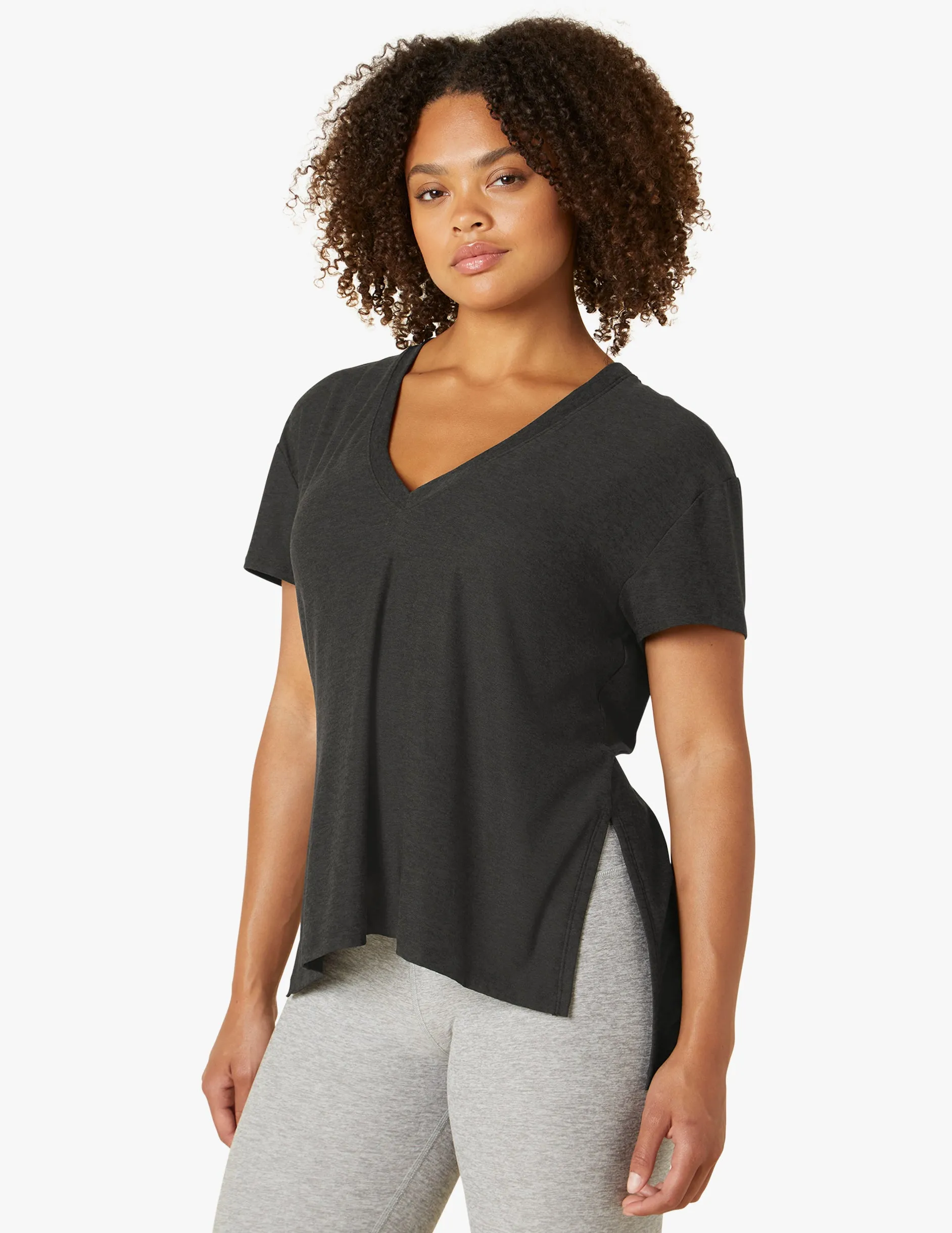 Featherweight Split Up Long Tee sold by Beyond Yoga product image thumbnail 3