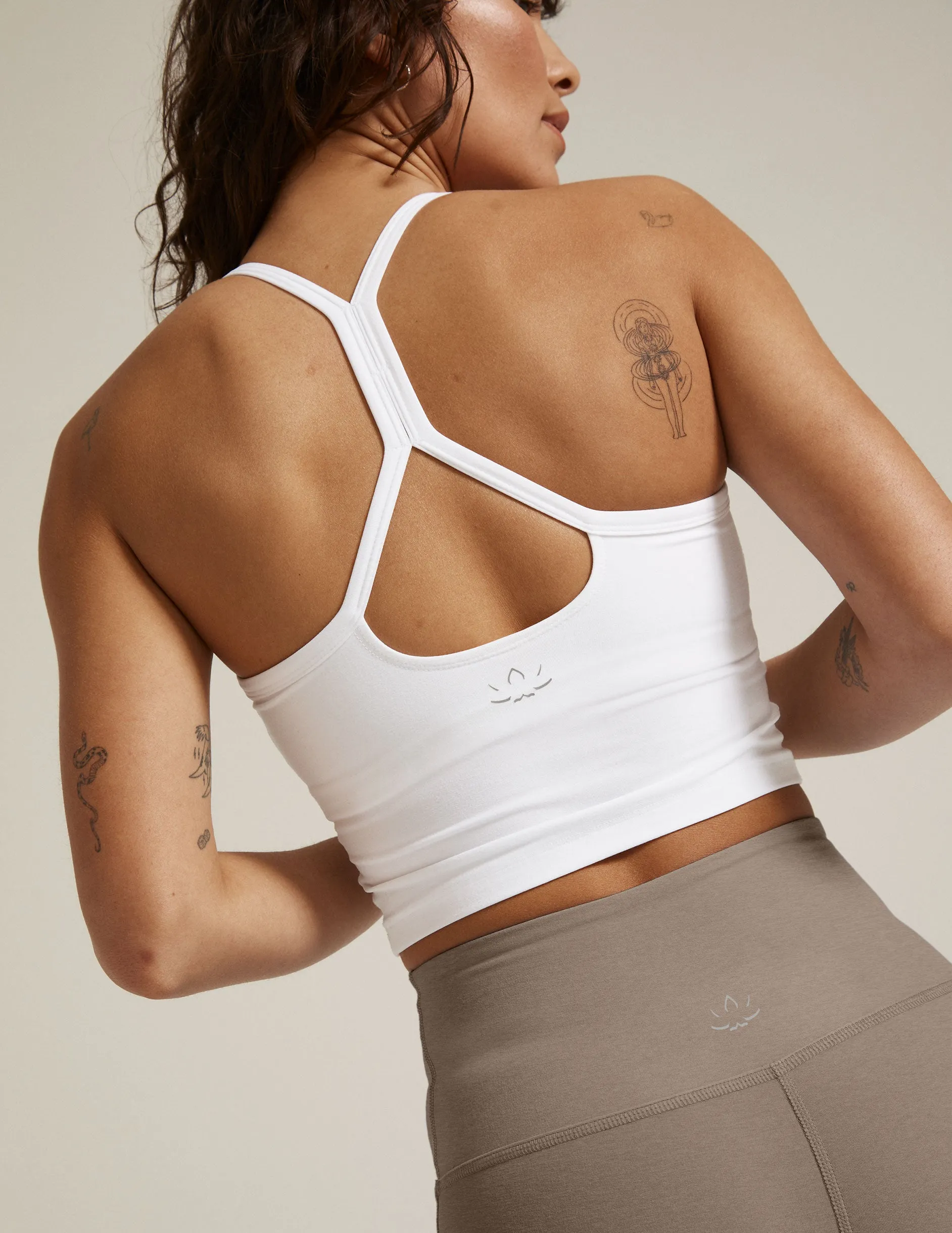 Spacedye Slim Racerback Cropped Tank sold by Beyond Yoga product image thumbnail 3