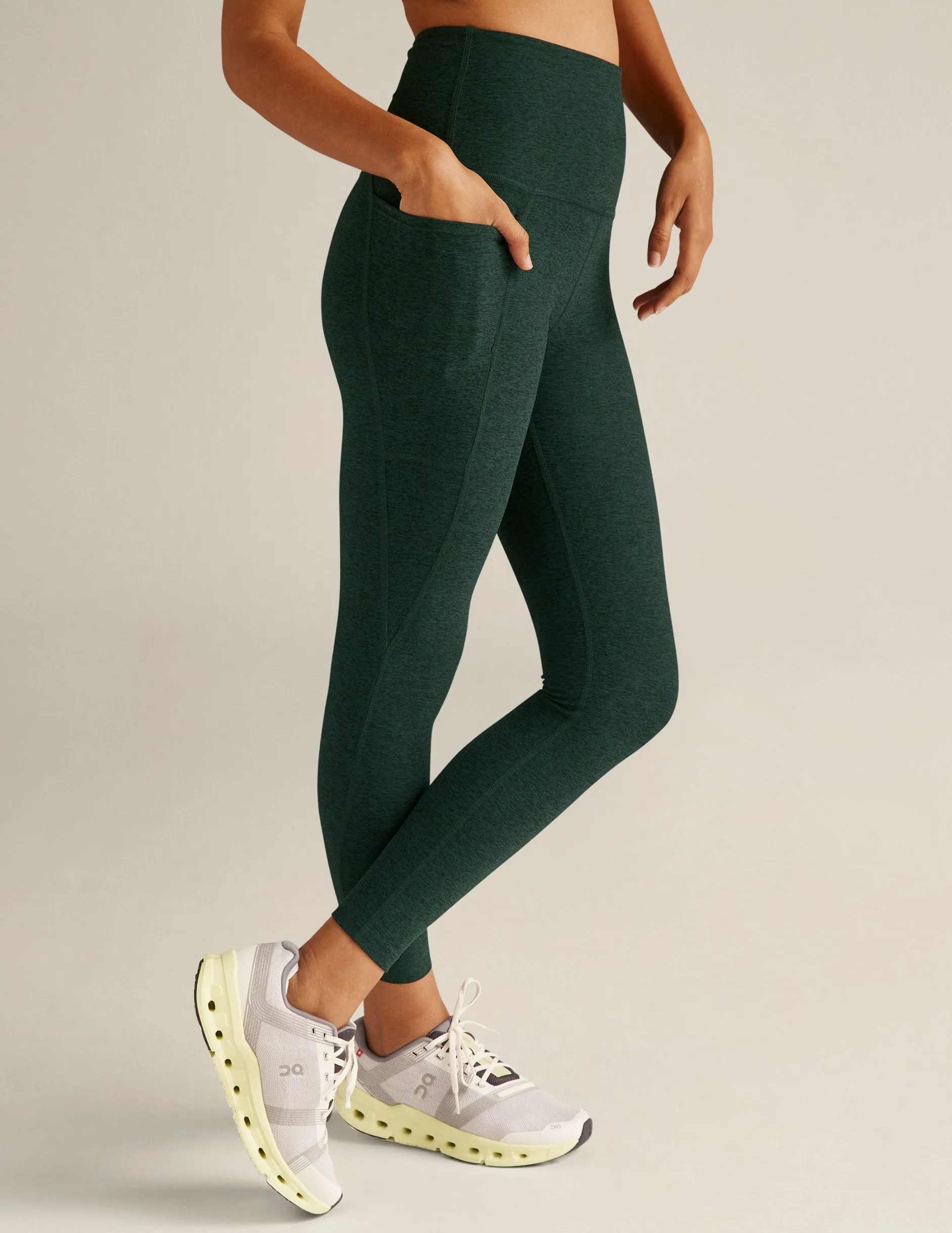 Spacedye Out Of Pocket High Waisted Midi Legging sold by Beyond Yoga