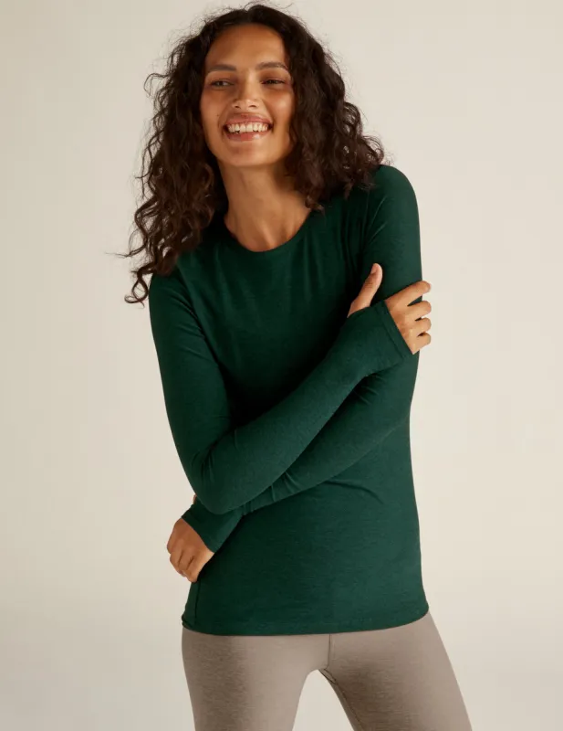 Featherweight Classic Crew Pullover sold by Beyond Yoga