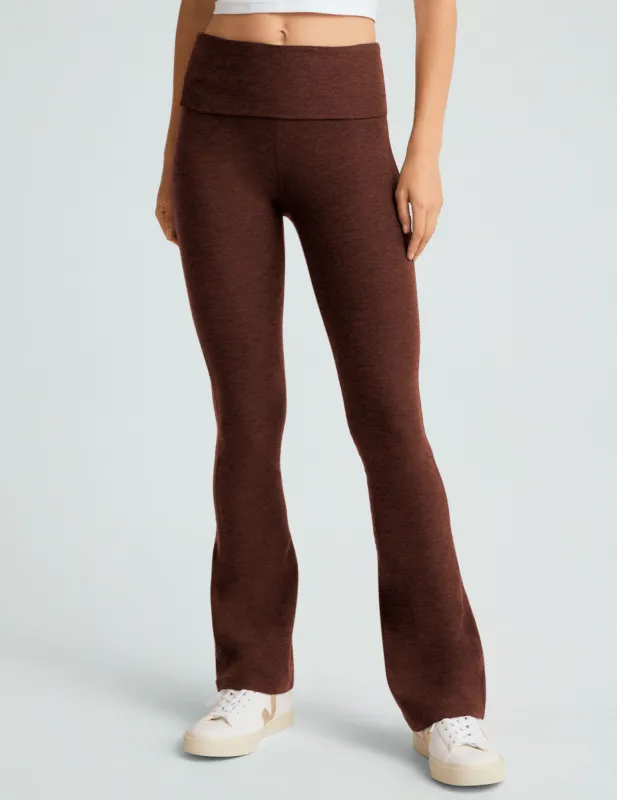 Spacedye Foldover Bootcut Pant sold by Beyond Yoga