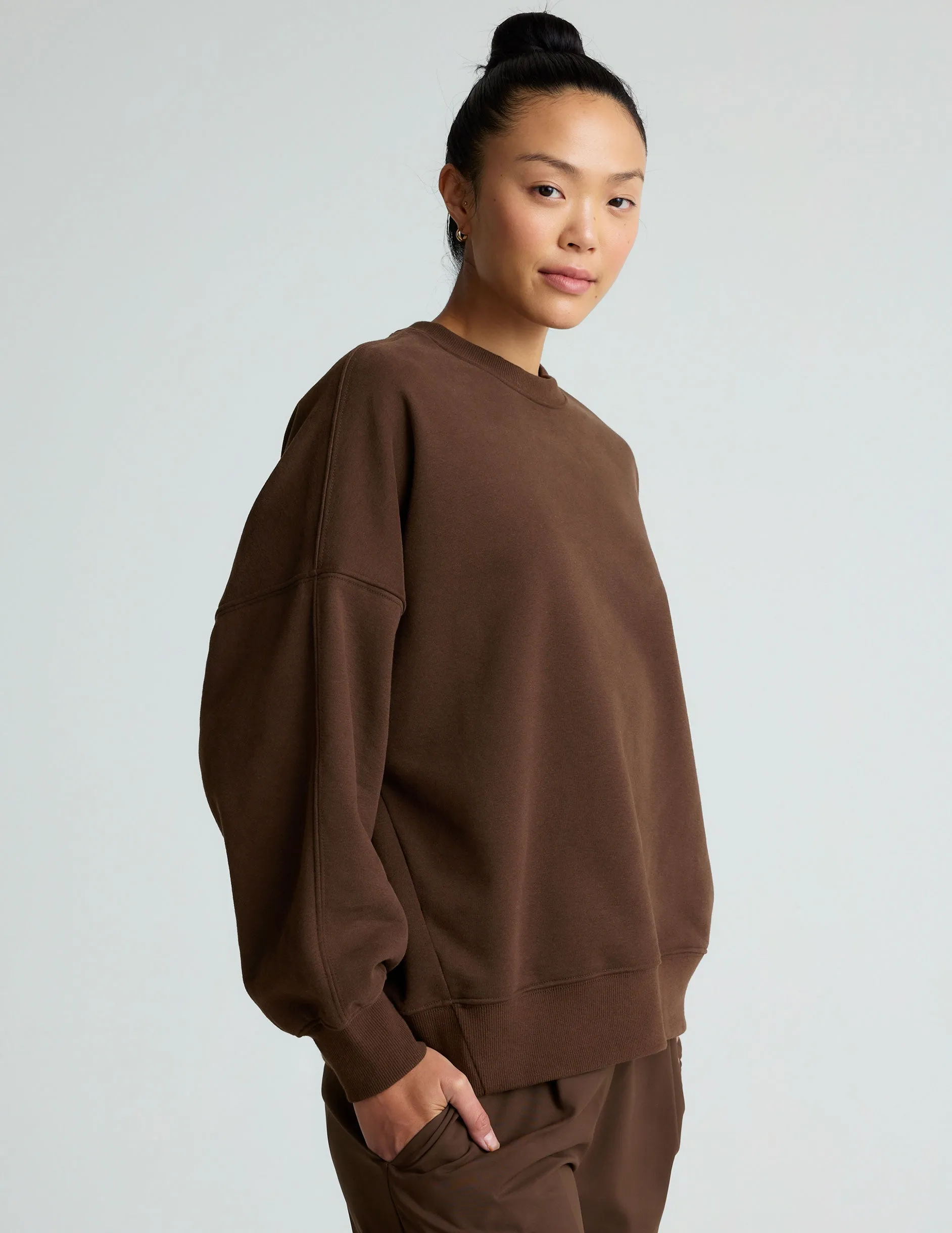 Solstice Fleece Oversized Sweatshirt sold by Beyond Yoga product image thumbnail 2