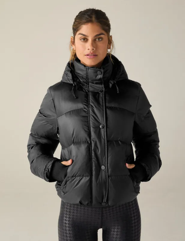 Big Cozy Hooded Puffer Jacket sold by Beyond Yoga