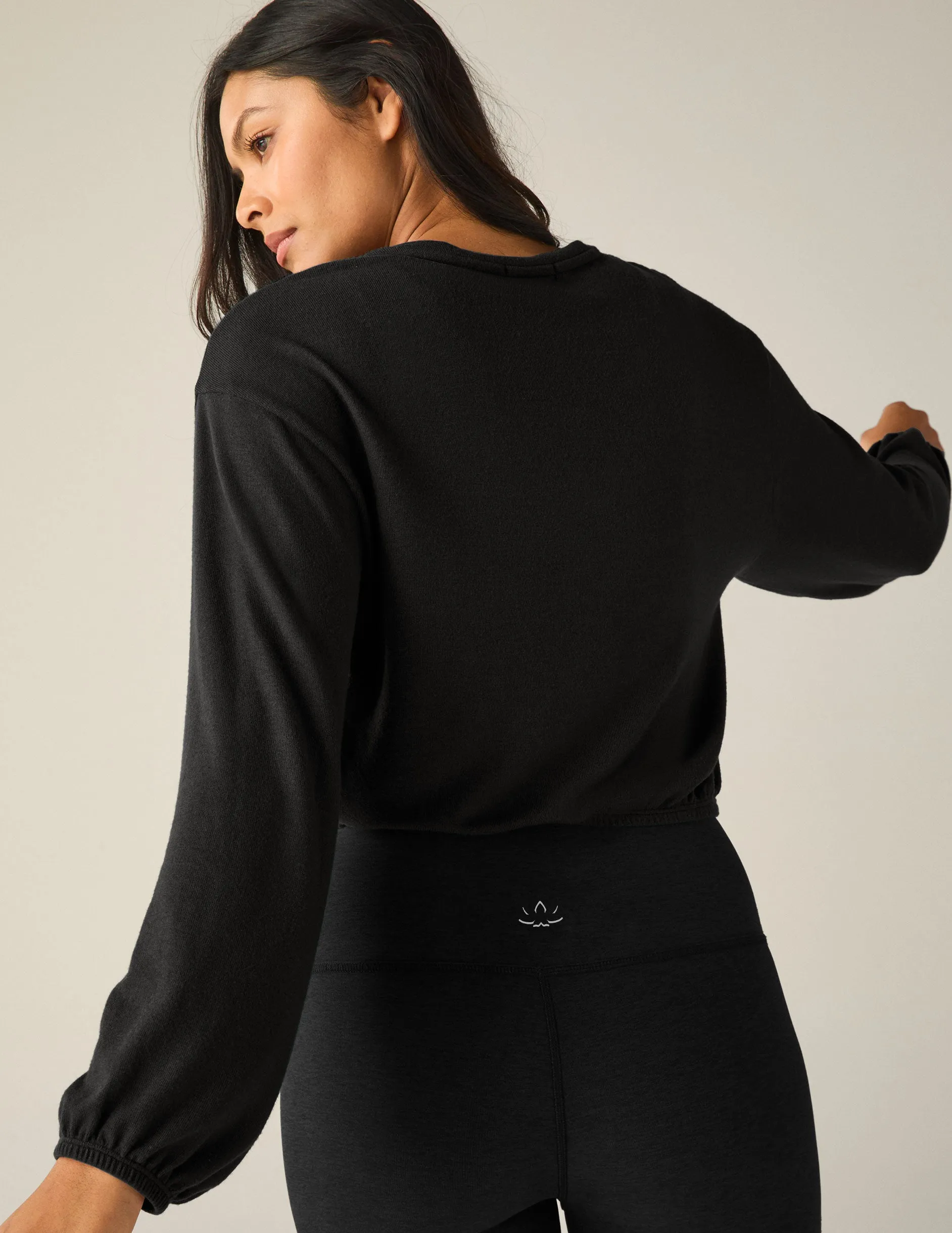 Soft Spoken Cropped Pullover sold by Beyond Yoga product image thumbnail 3