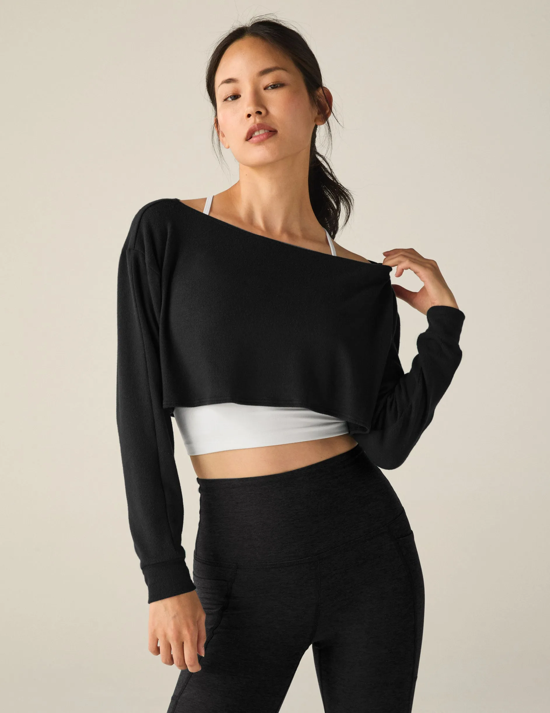 Duet 2-Way Convertible Shrug sold by Beyond Yoga