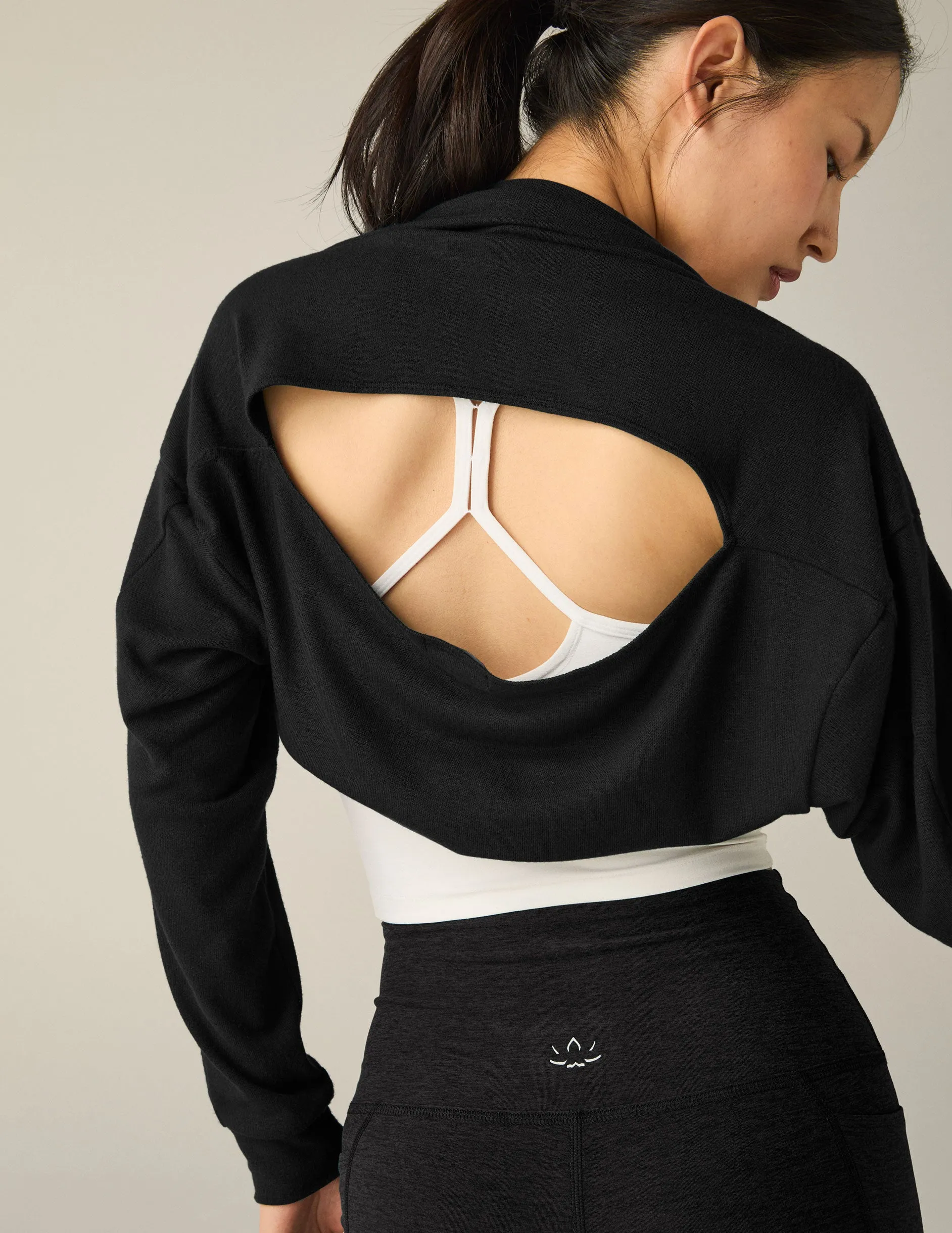 Duet 2-Way Convertible Shrug sold by Beyond Yoga product image thumbnail 2