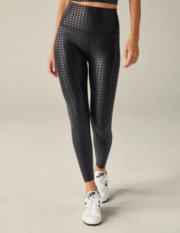 Houndstooth High Waisted Midi Legging sold by Beyond Yoga
