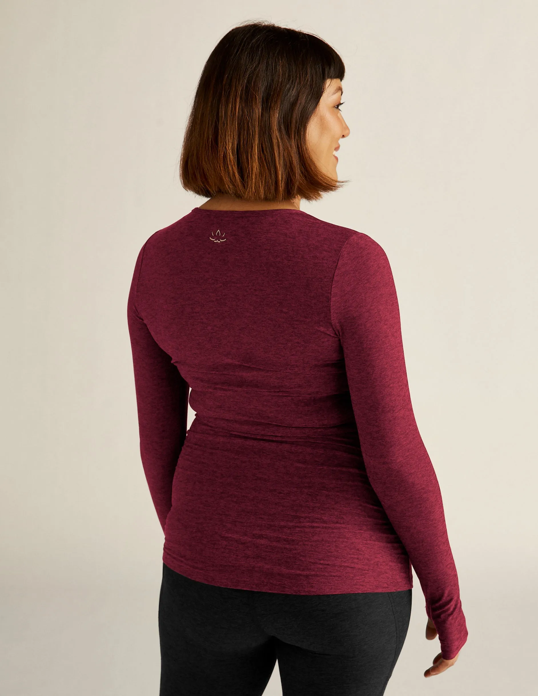 Featherweight Count On Me Maternity Crew Pullover sold by Beyond Yoga product image thumbnail 3