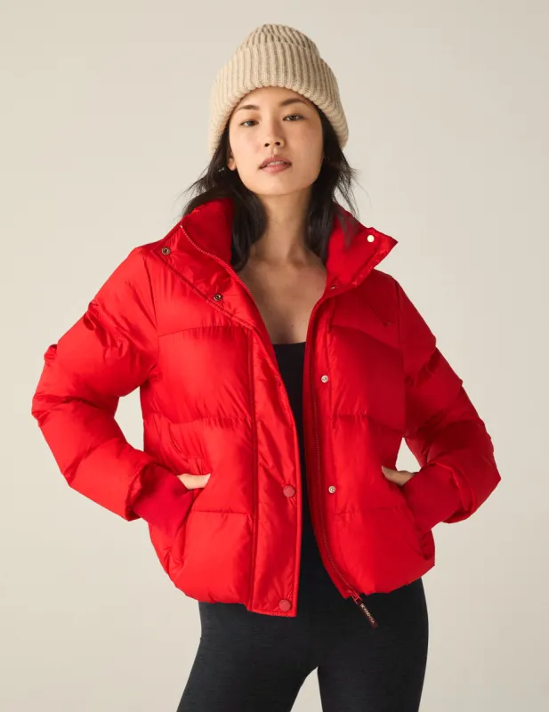 Big Cozy Hooded Puffer Jacket sold by Beyond Yoga