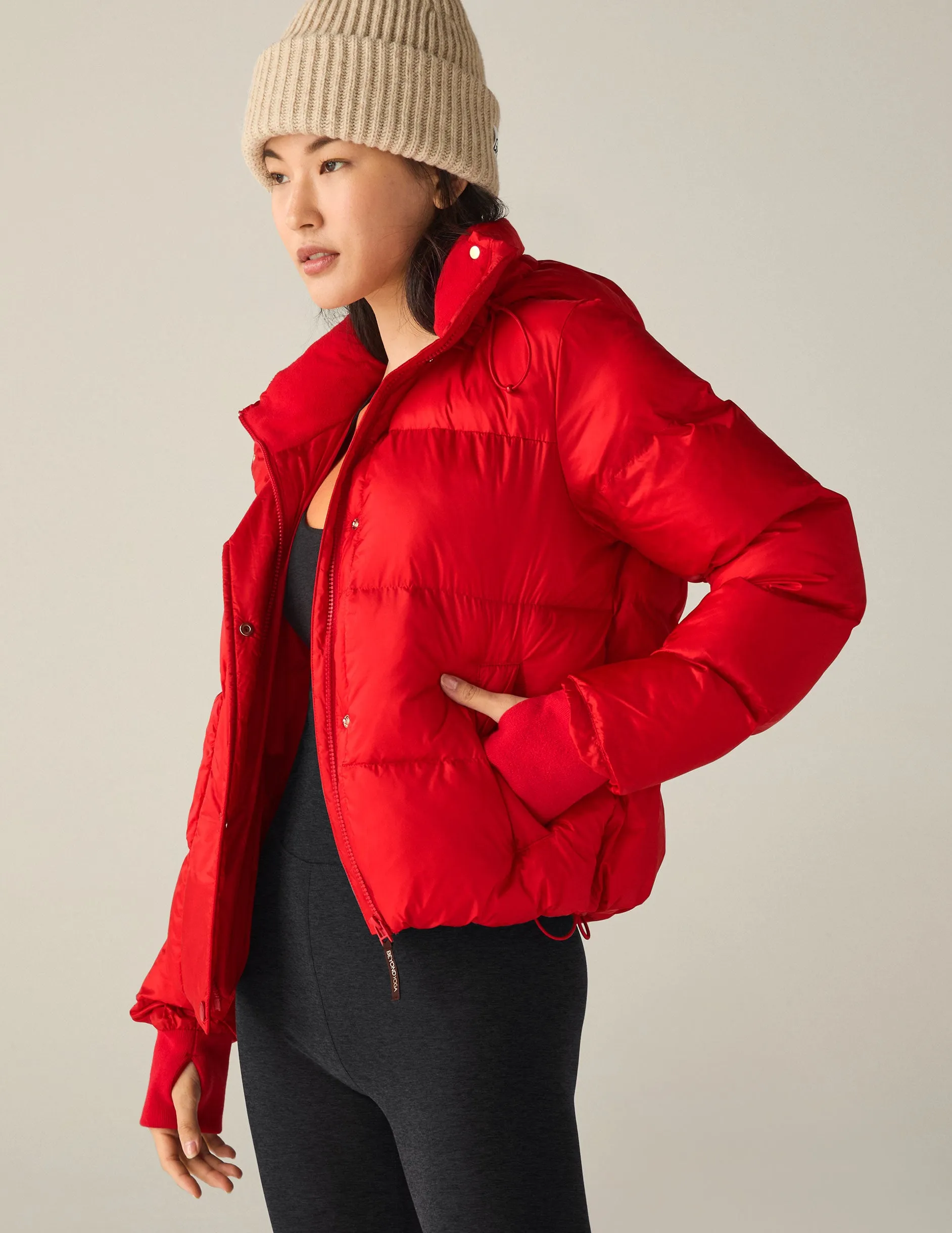 Big Cozy Hooded Puffer Jacket sold by Beyond Yoga product image thumbnail 2