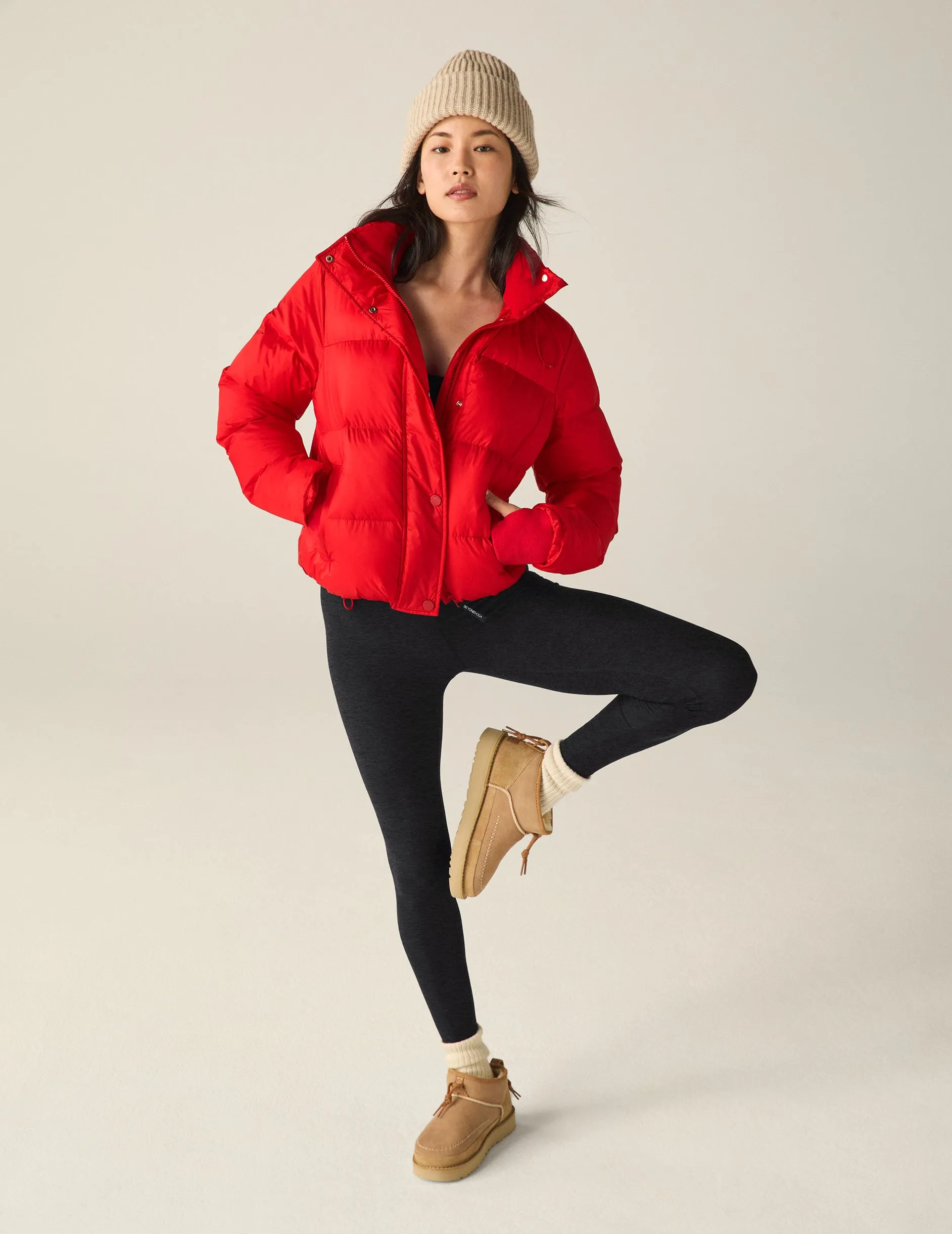 Big Cozy Hooded Puffer Jacket sold by Beyond Yoga product image thumbnail 5