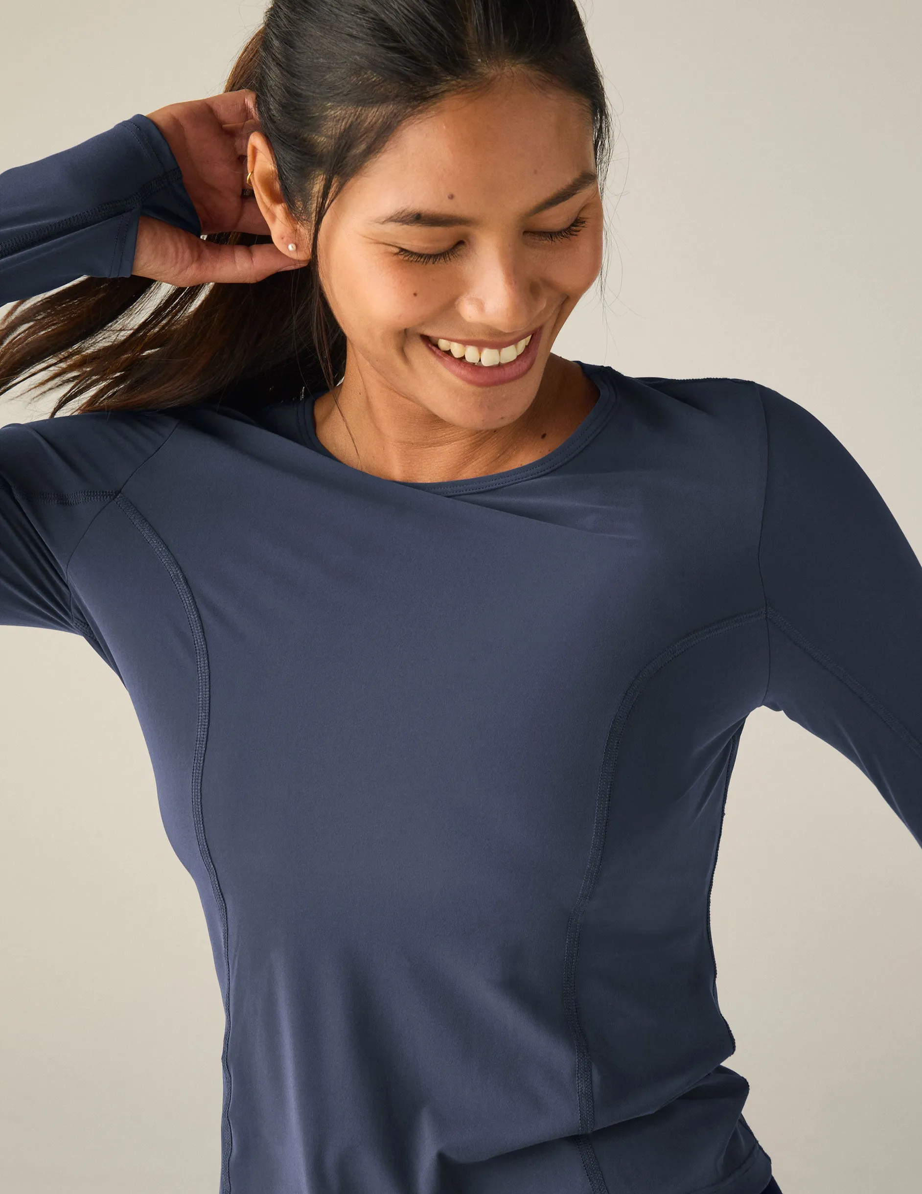 POWERBEYOND™ Lite Airshield Long Sleeve Top sold by Beyond Yoga product image thumbnail 3