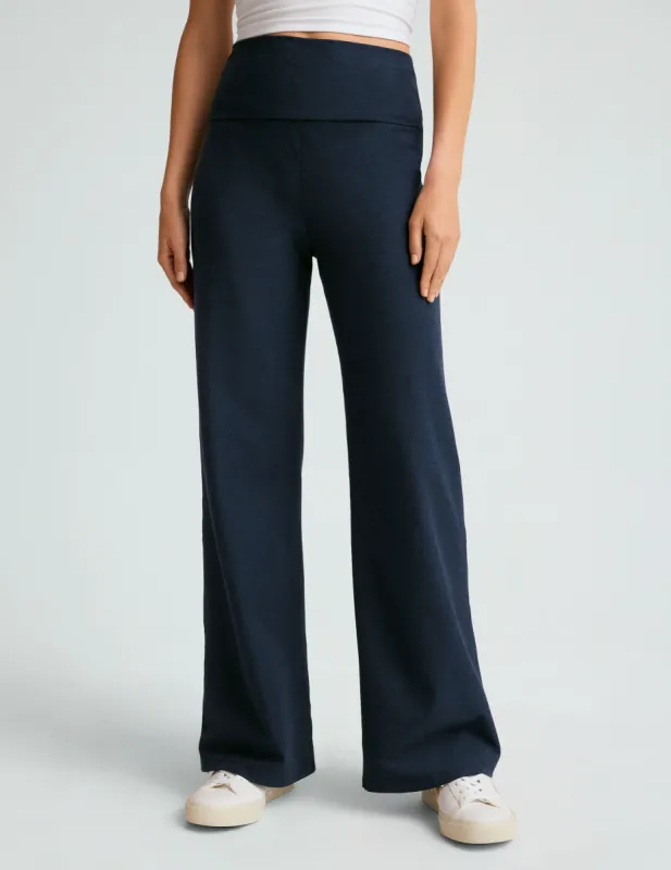 Spacedye Foldover Wide Leg Pant sold by Beyond Yoga