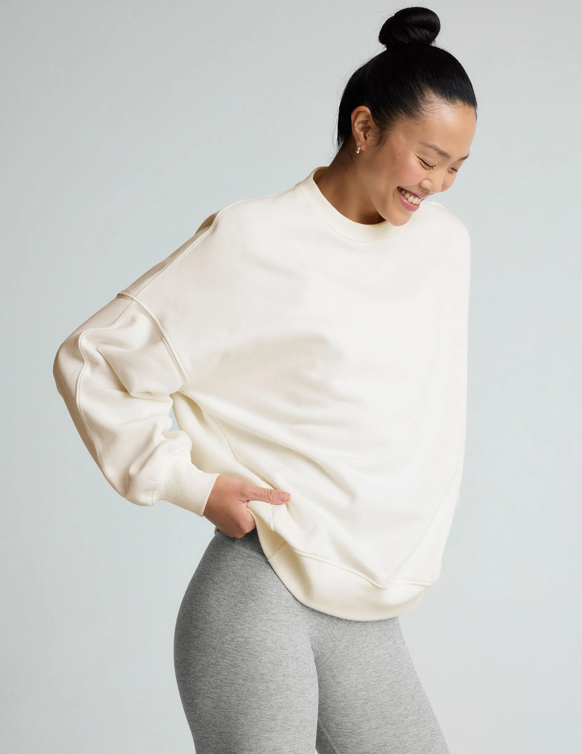 Solstice Fleece Oversized Sweatshirt sold by Beyond Yoga product image thumbnail 2