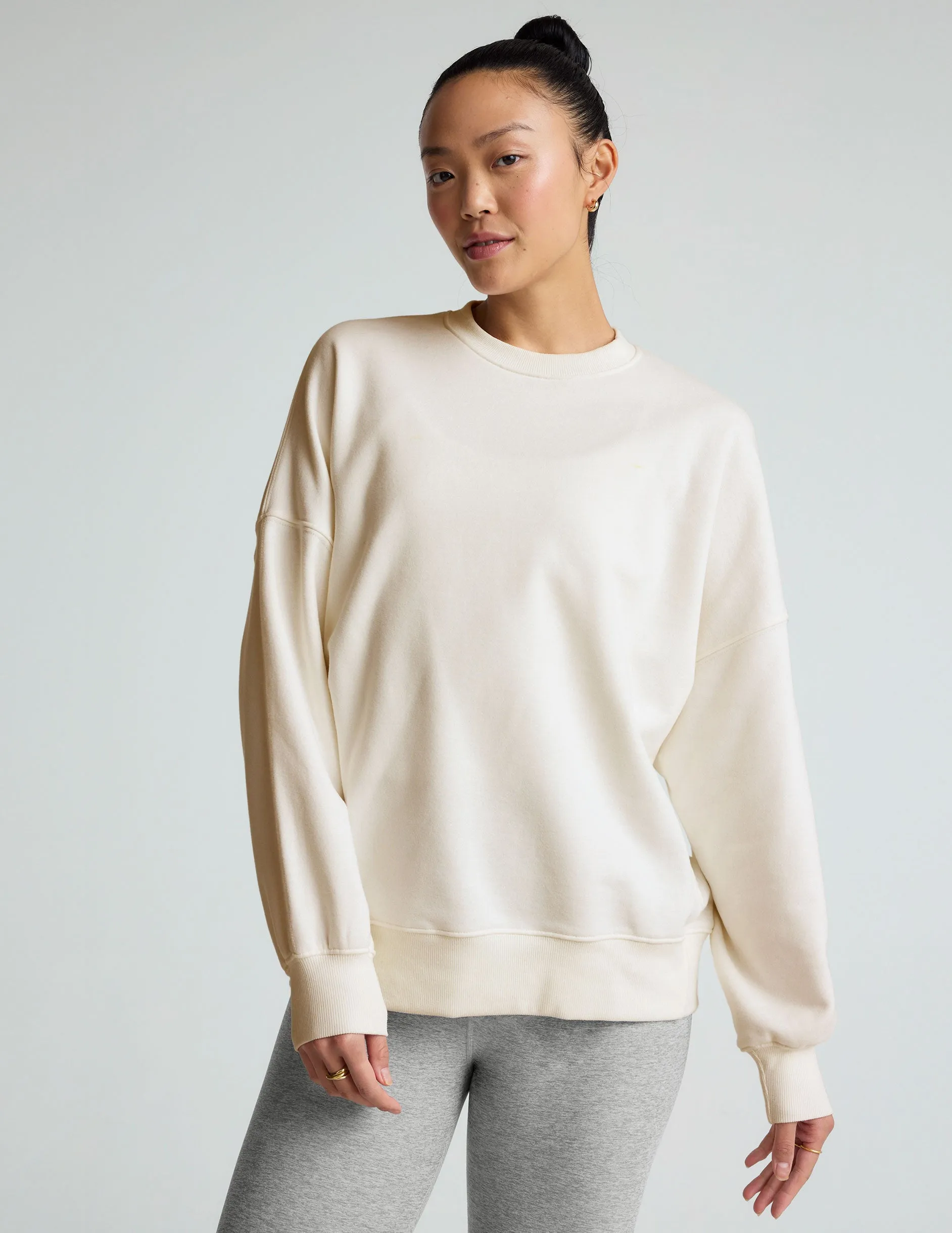 Solstice Fleece Oversized Sweatshirt sold by Beyond Yoga