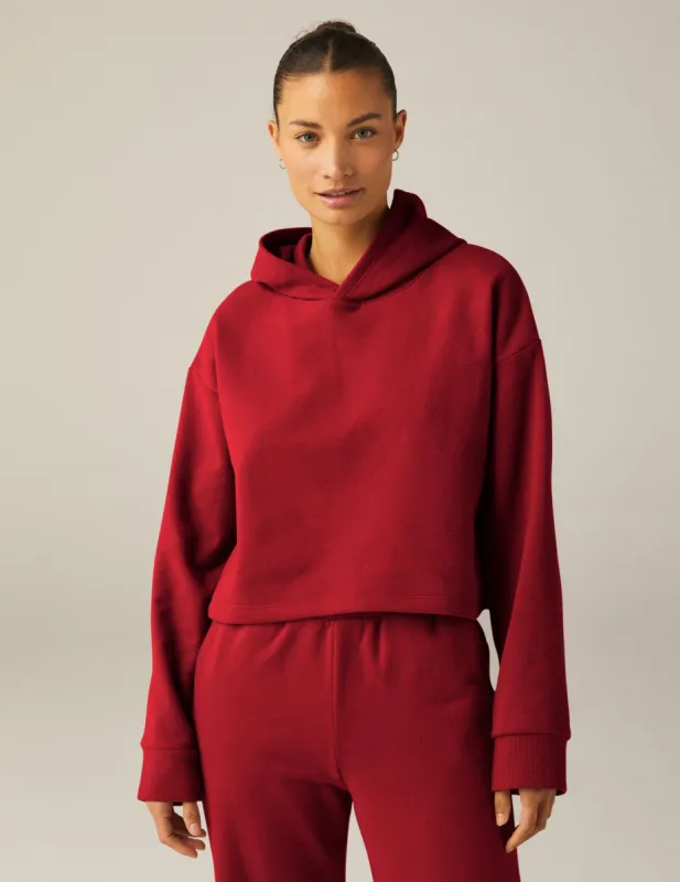 Happiness Fleece Cropped Hoodie sold by Beyond Yoga