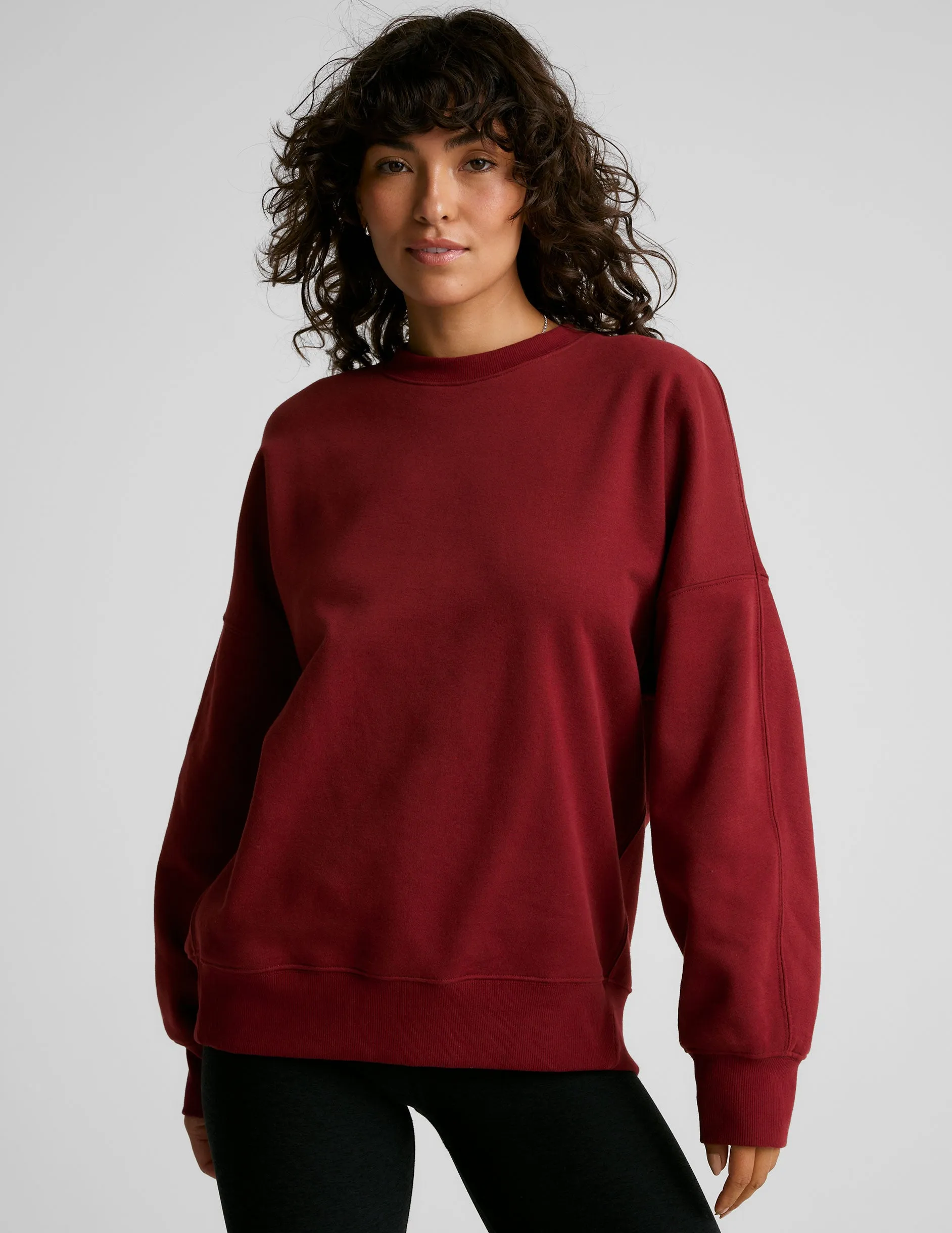Solstice Fleece Oversized Sweatshirt sold by Beyond Yoga