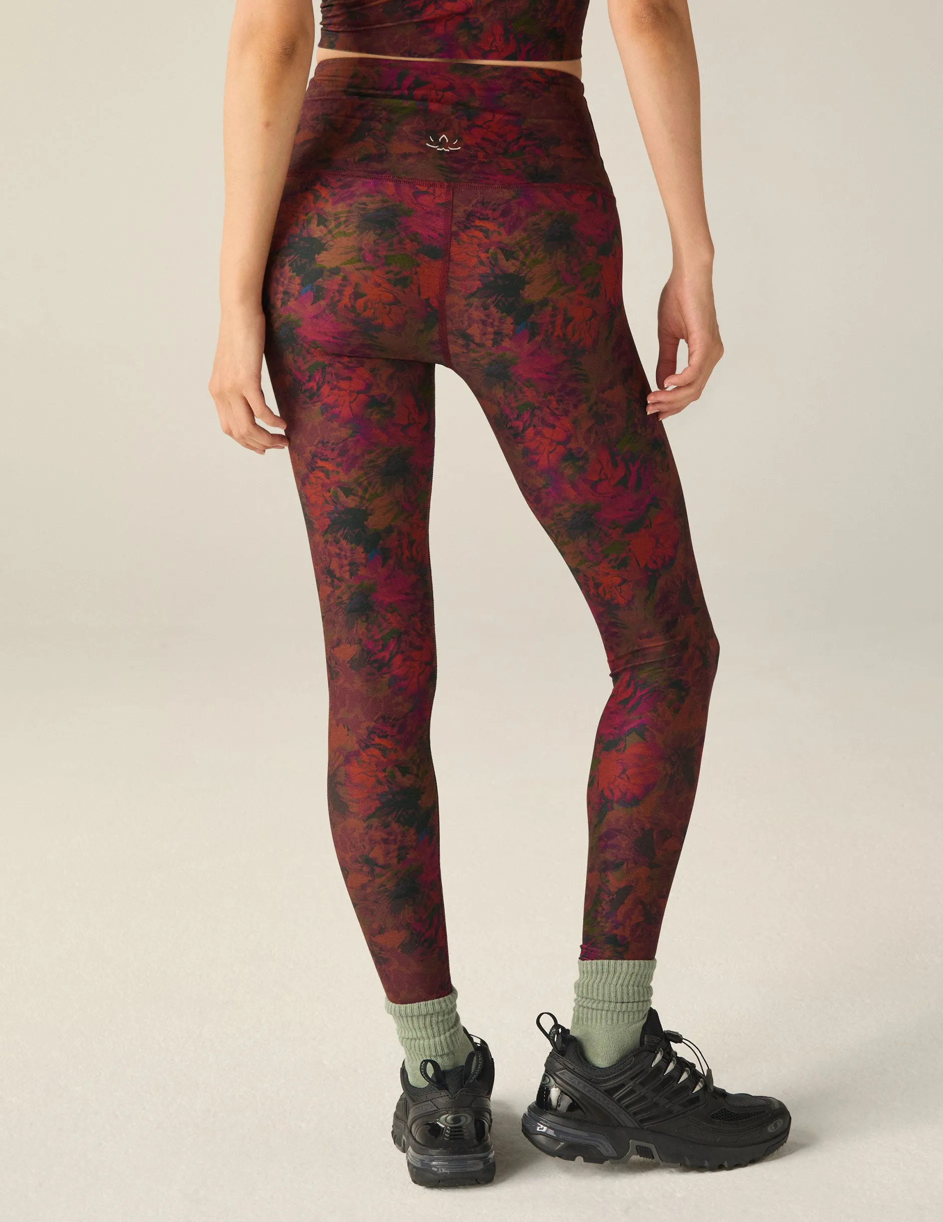 Midnight Floral SoftMark High Waisted Midi Legging sold by Beyond Yoga product image thumbnail 3