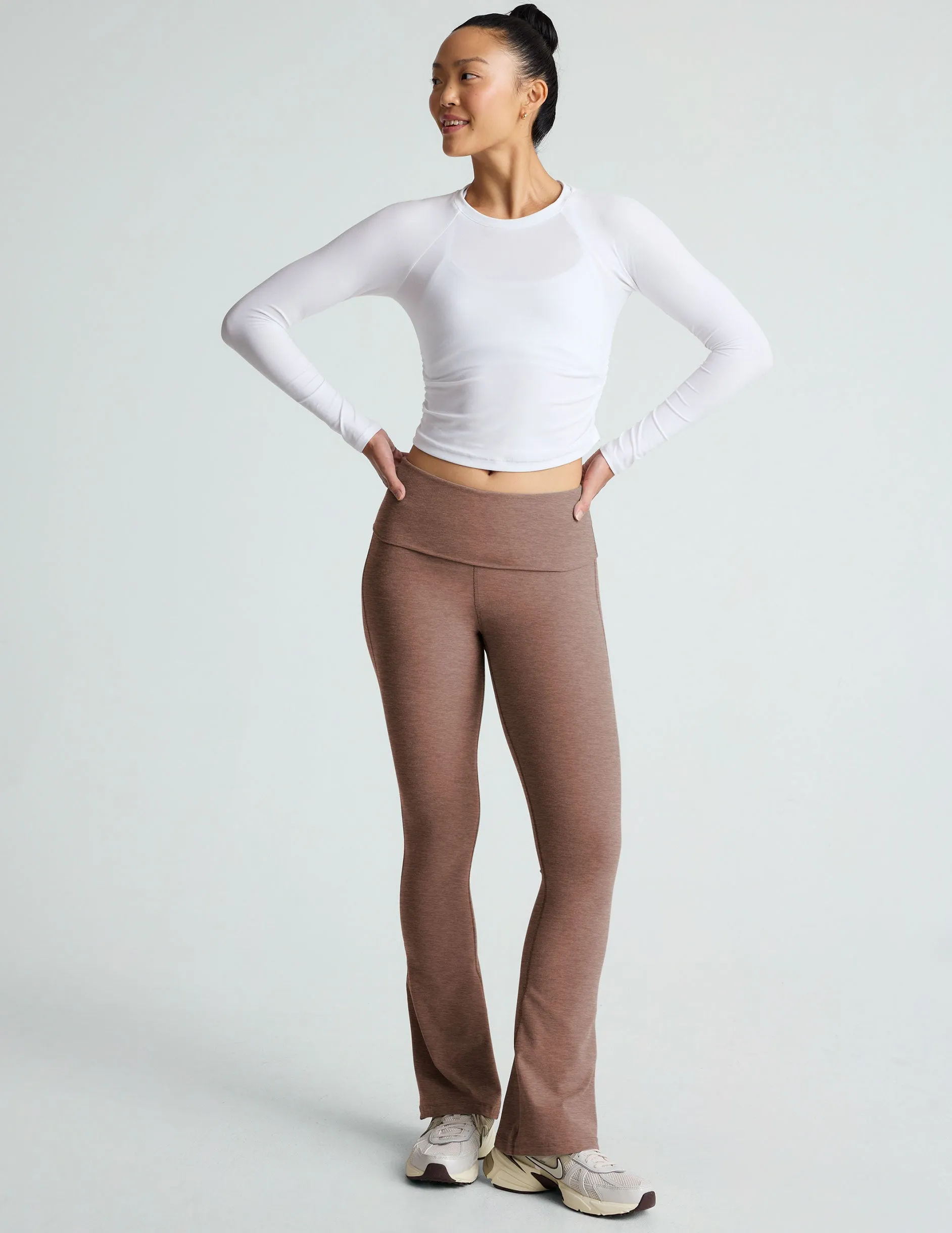 Spacedye Foldover Bootcut Pant sold by Beyond Yoga product image thumbnail 4