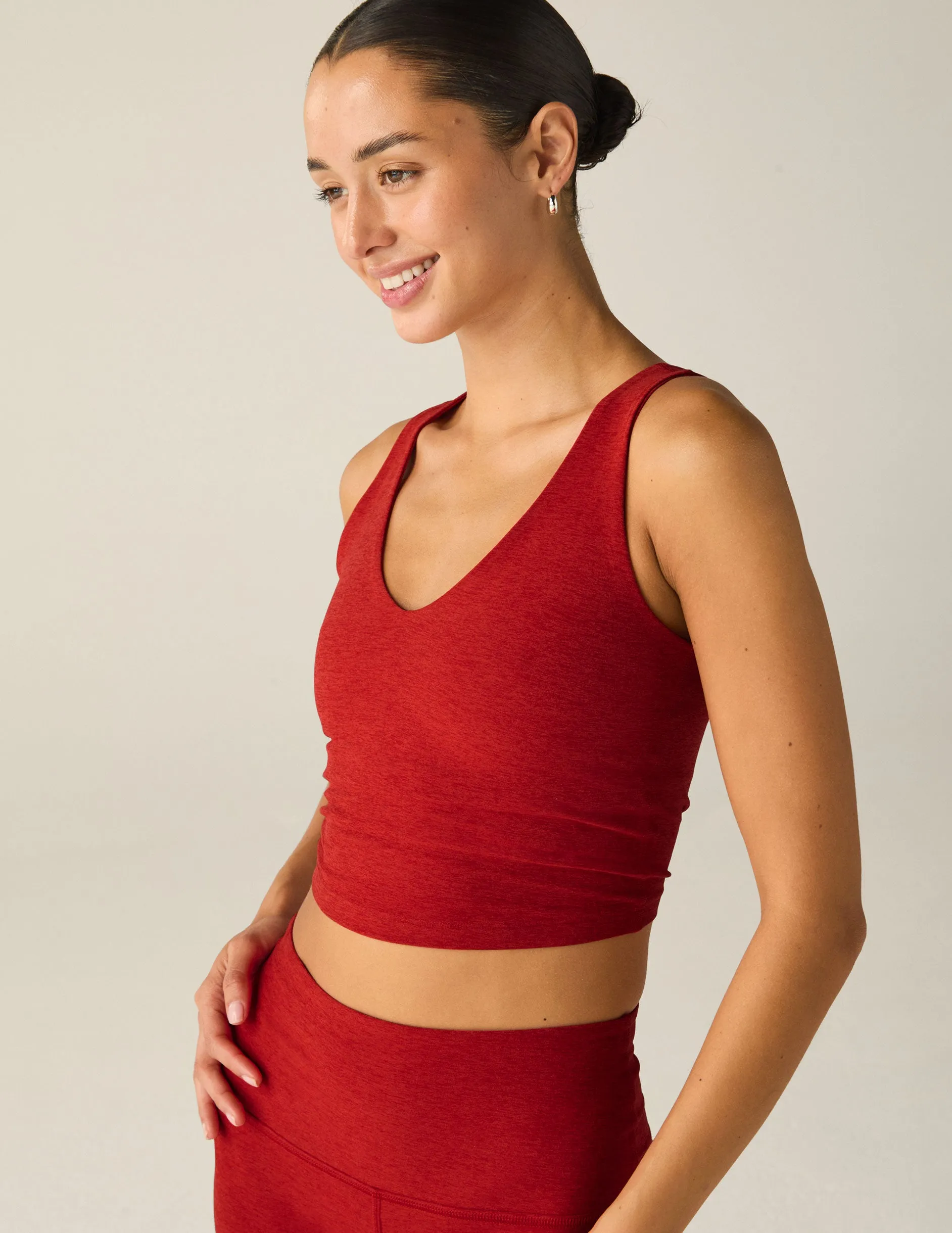Spacedye Good Day Cropped Tank sold by Beyond Yoga product image thumbnail 2