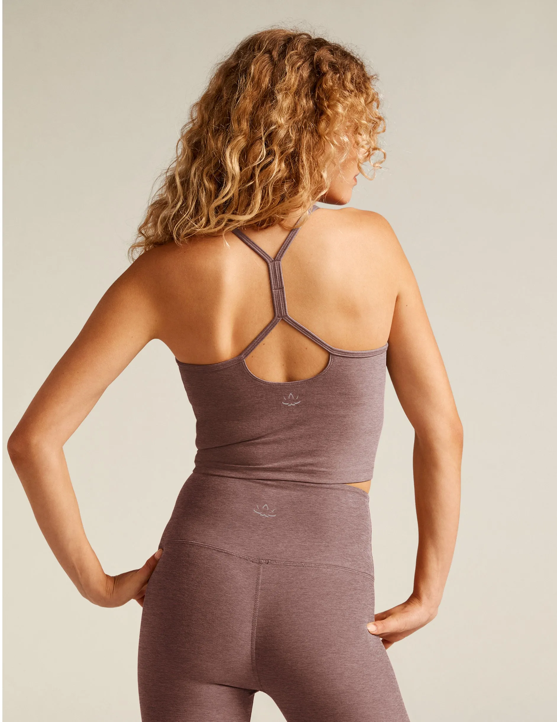 Spacedye Slim Racerback Cropped Tank sold by Beyond Yoga product image thumbnail 3