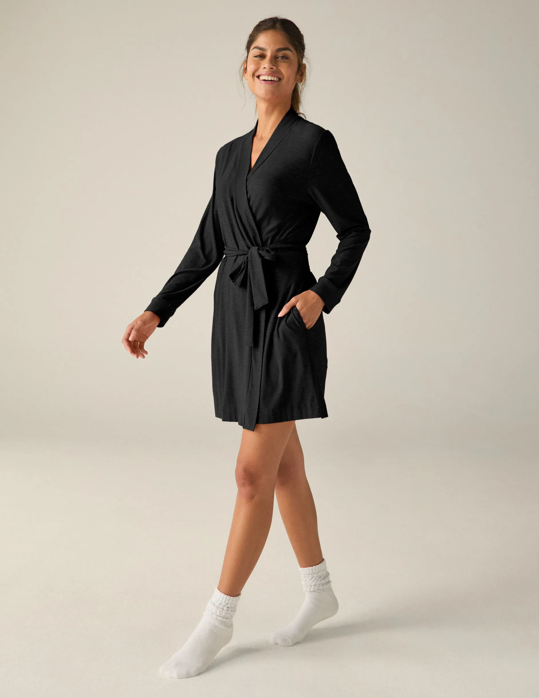 Featherweight Slow Mornings Pocket Robe sold by Beyond Yoga