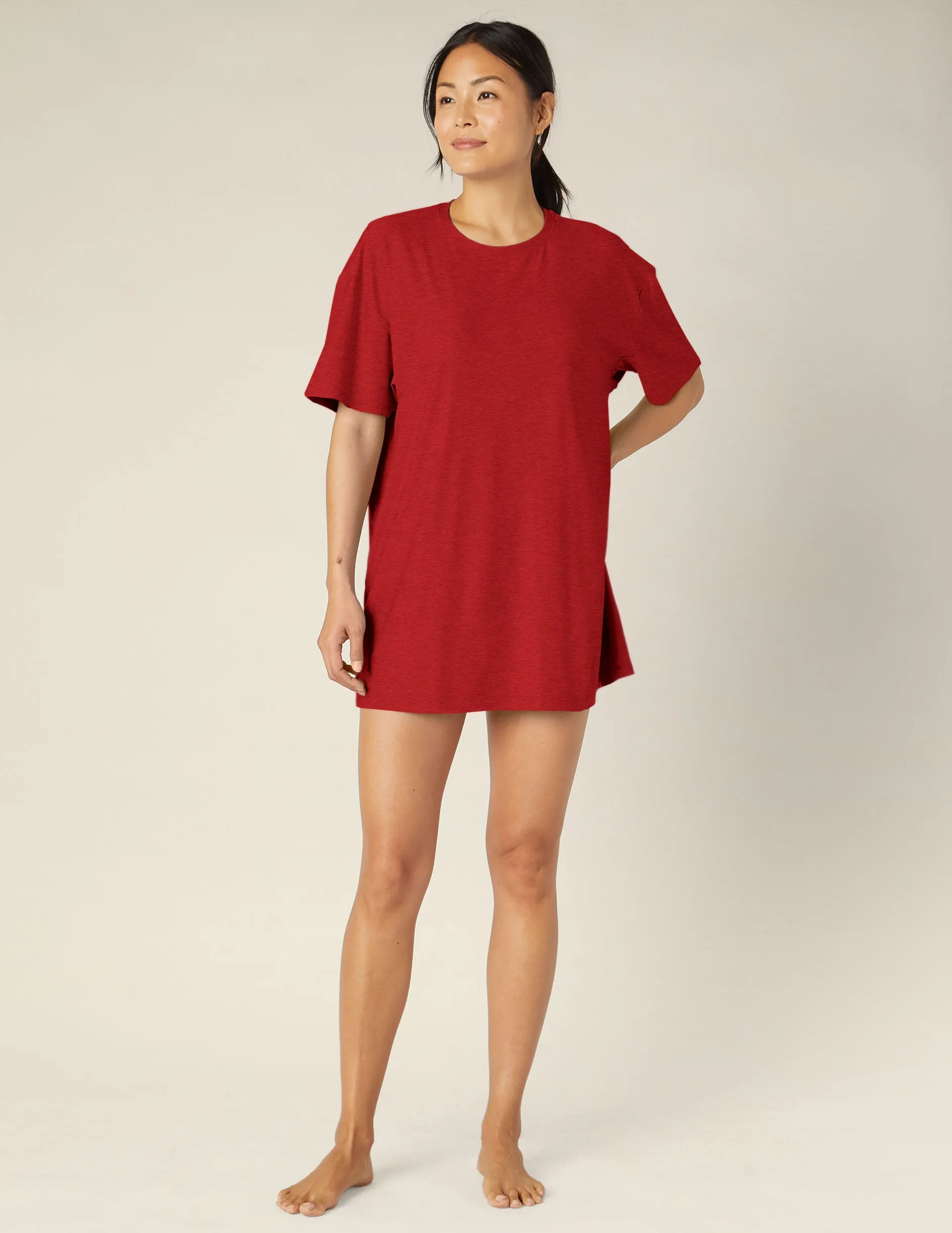 Featherweight Hit Snooze Sleep Tee Dress sold by Beyond Yoga