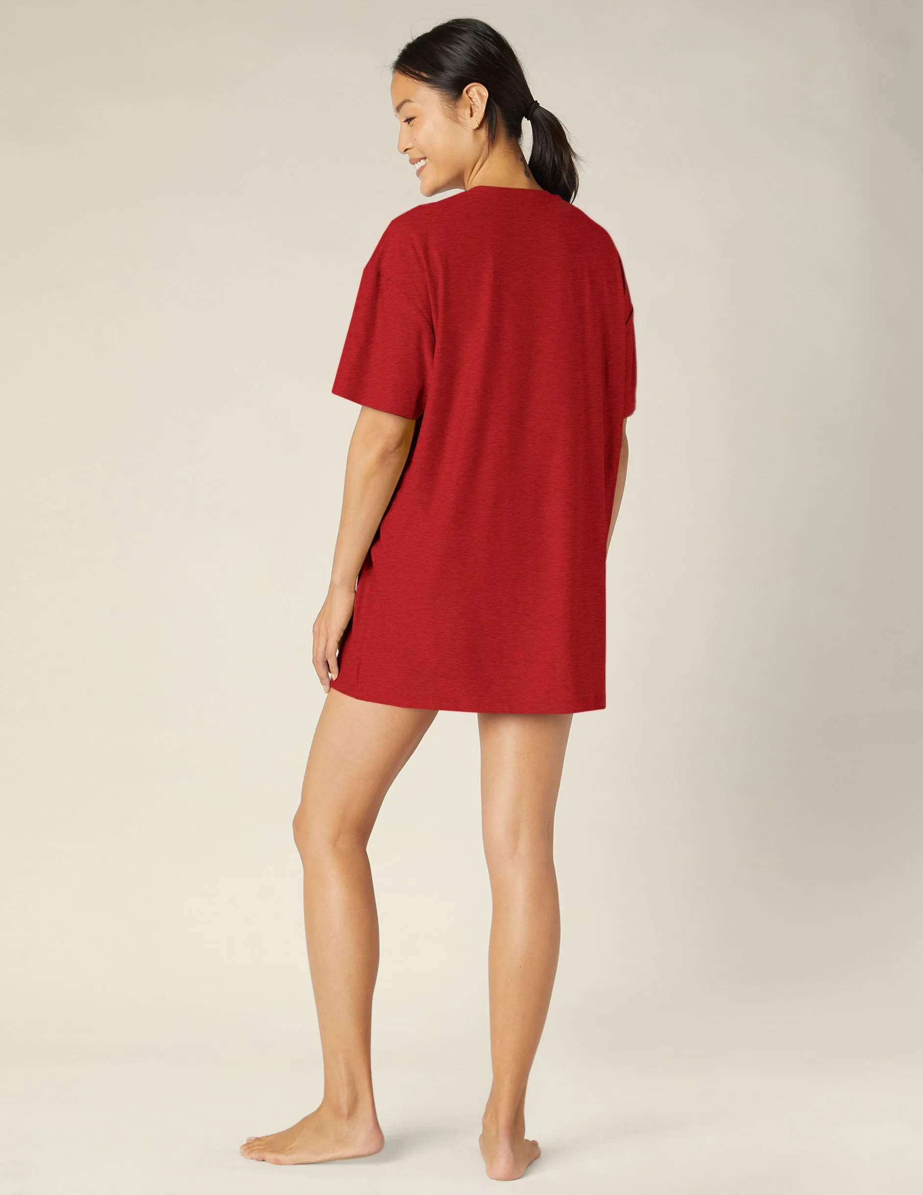 Featherweight Hit Snooze Sleep Tee Dress sold by Beyond Yoga product image thumbnail 3
