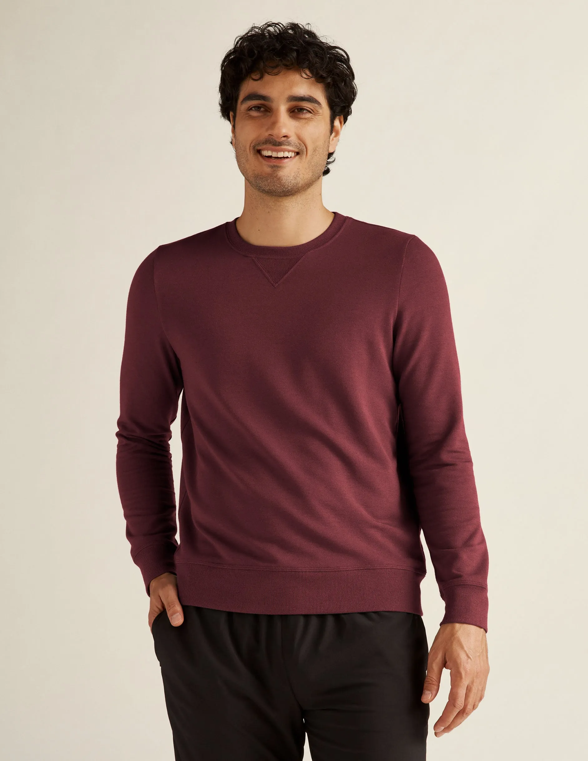 Always Beyond Men's Crew Pullover sold by Beyond Yoga
