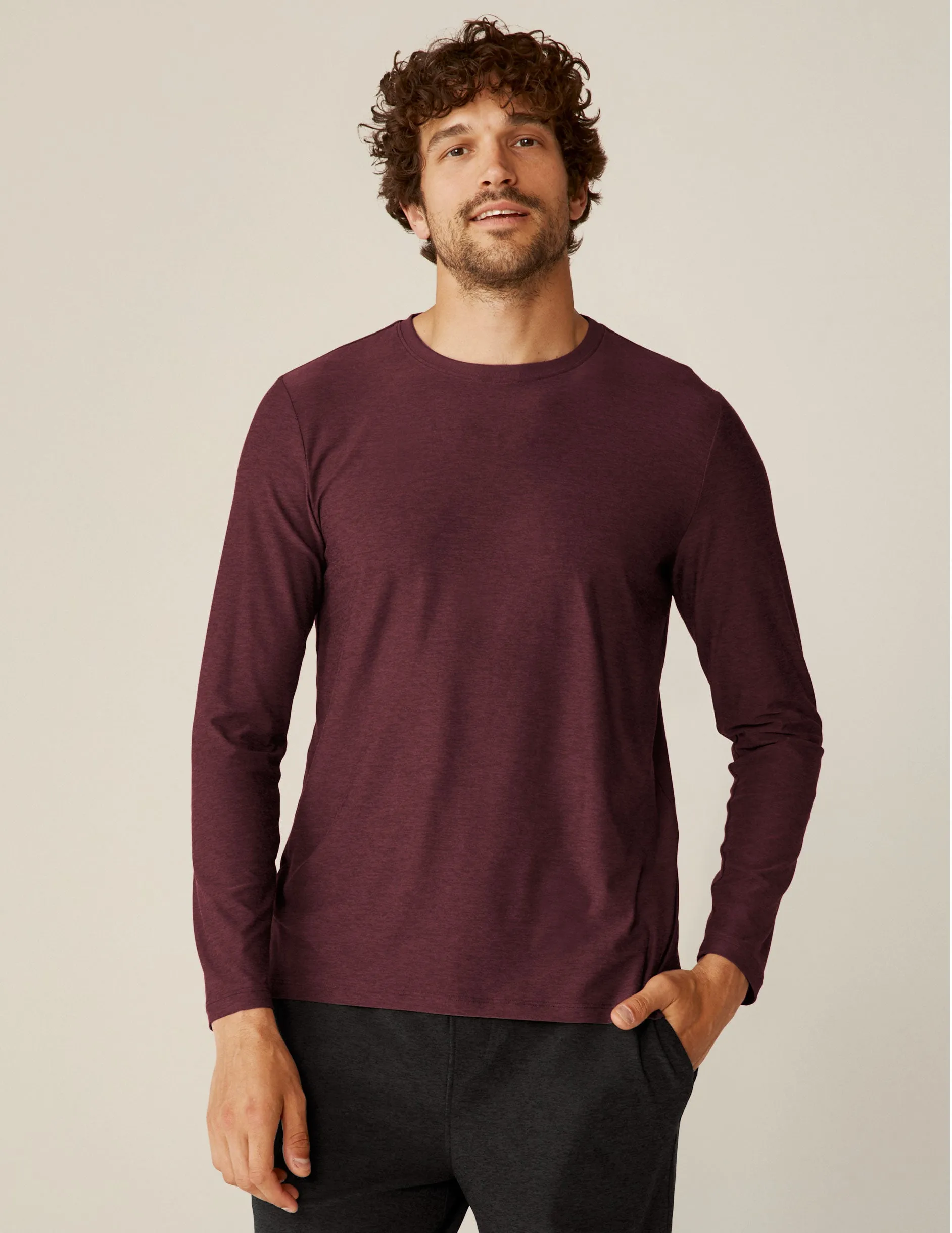 Always Beyond Men's Long Sleeve Crew 2.0 sold by Beyond Yoga