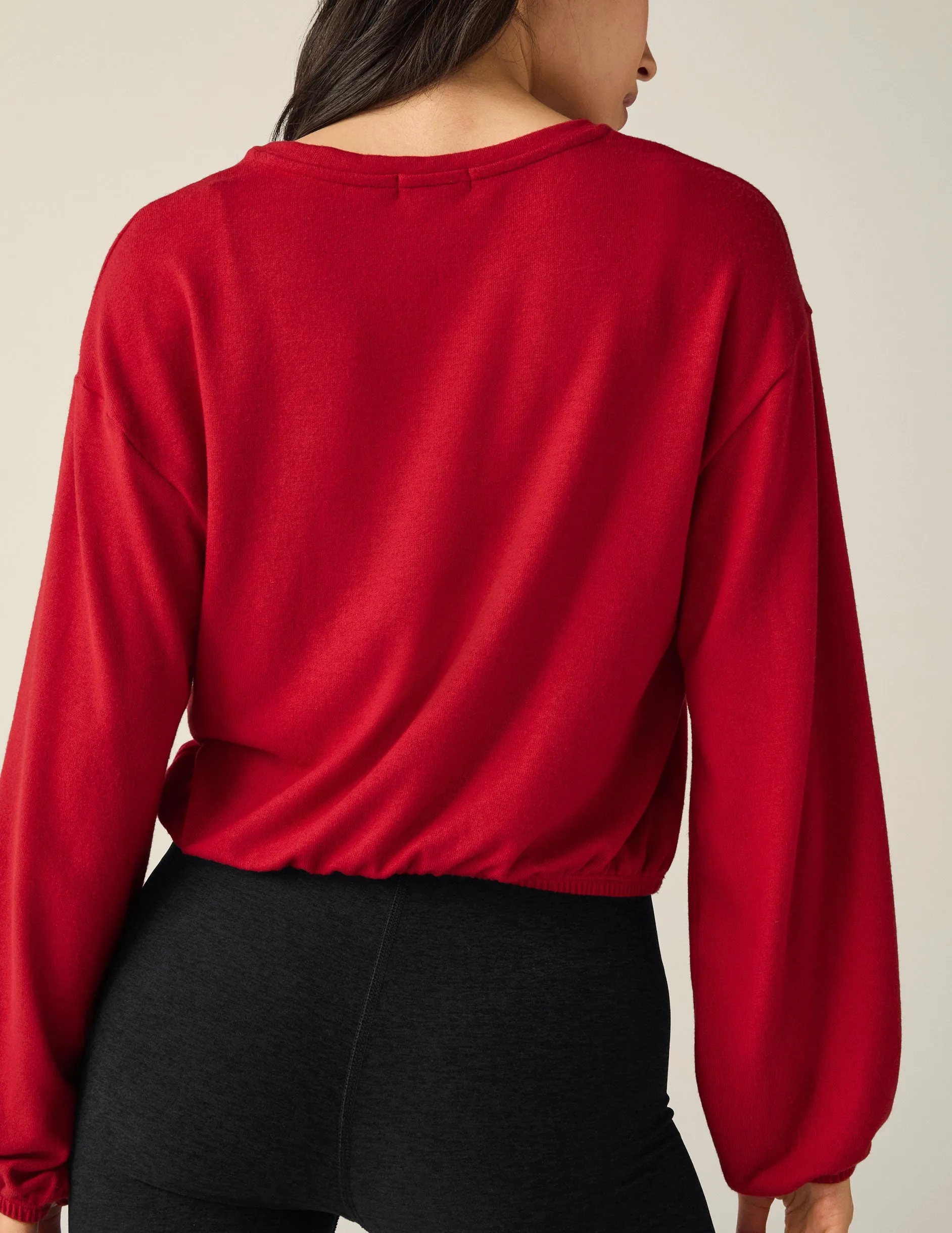 Soft Spoken Cropped Pullover sold by Beyond Yoga product image thumbnail 3