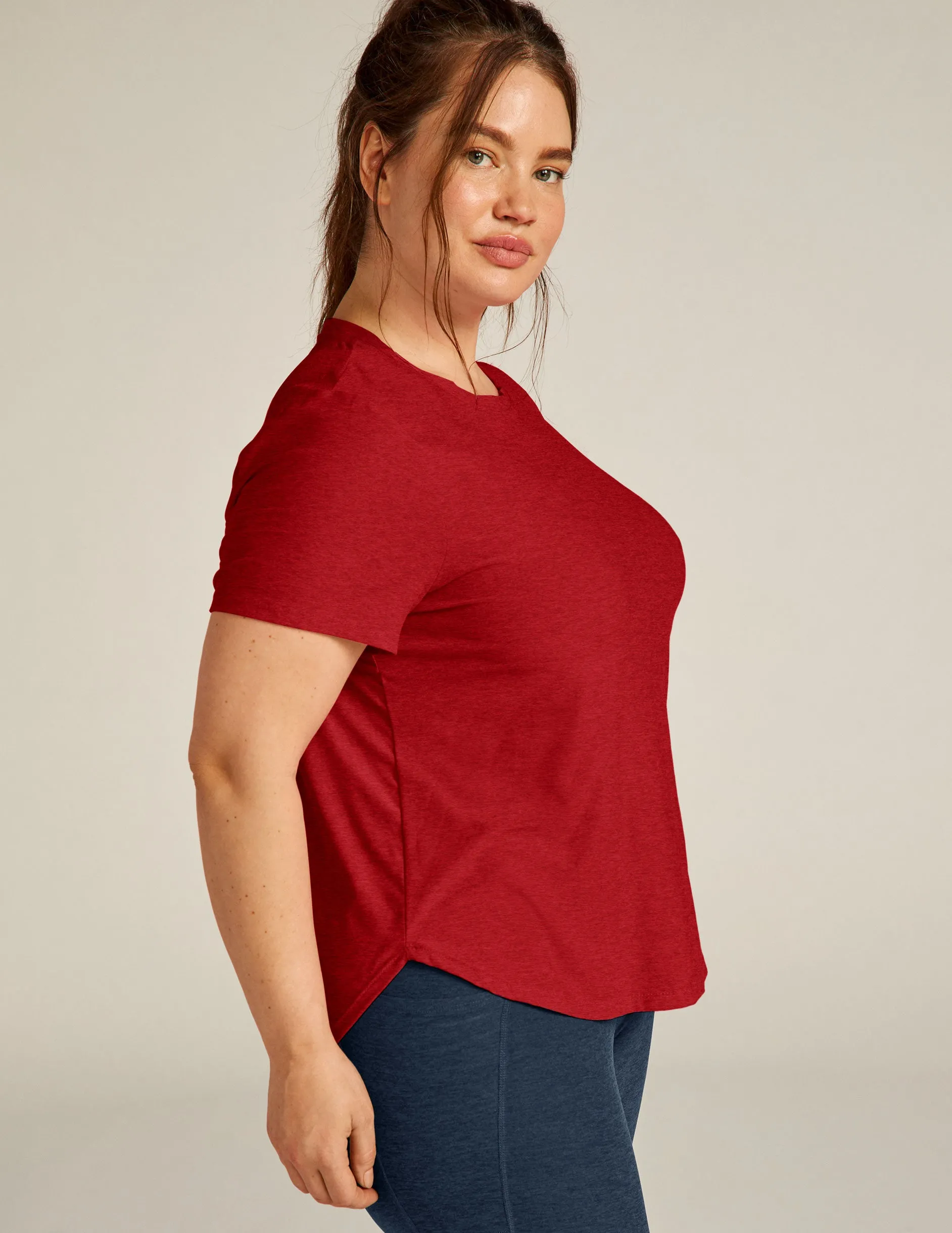 Featherweight On The Down Low Tee sold by Beyond Yoga product image thumbnail 2