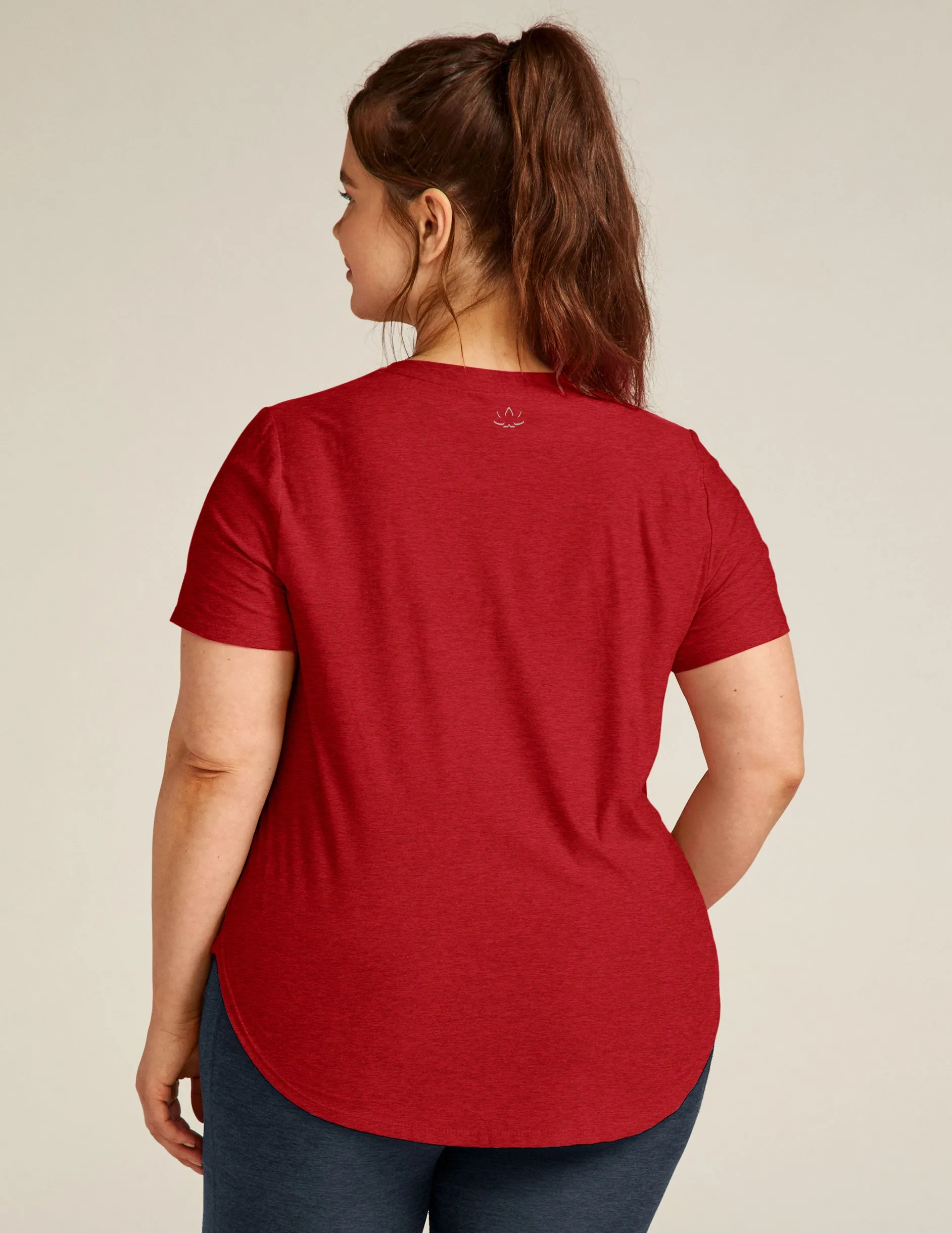 Featherweight On The Down Low Tee sold by Beyond Yoga product image thumbnail 3