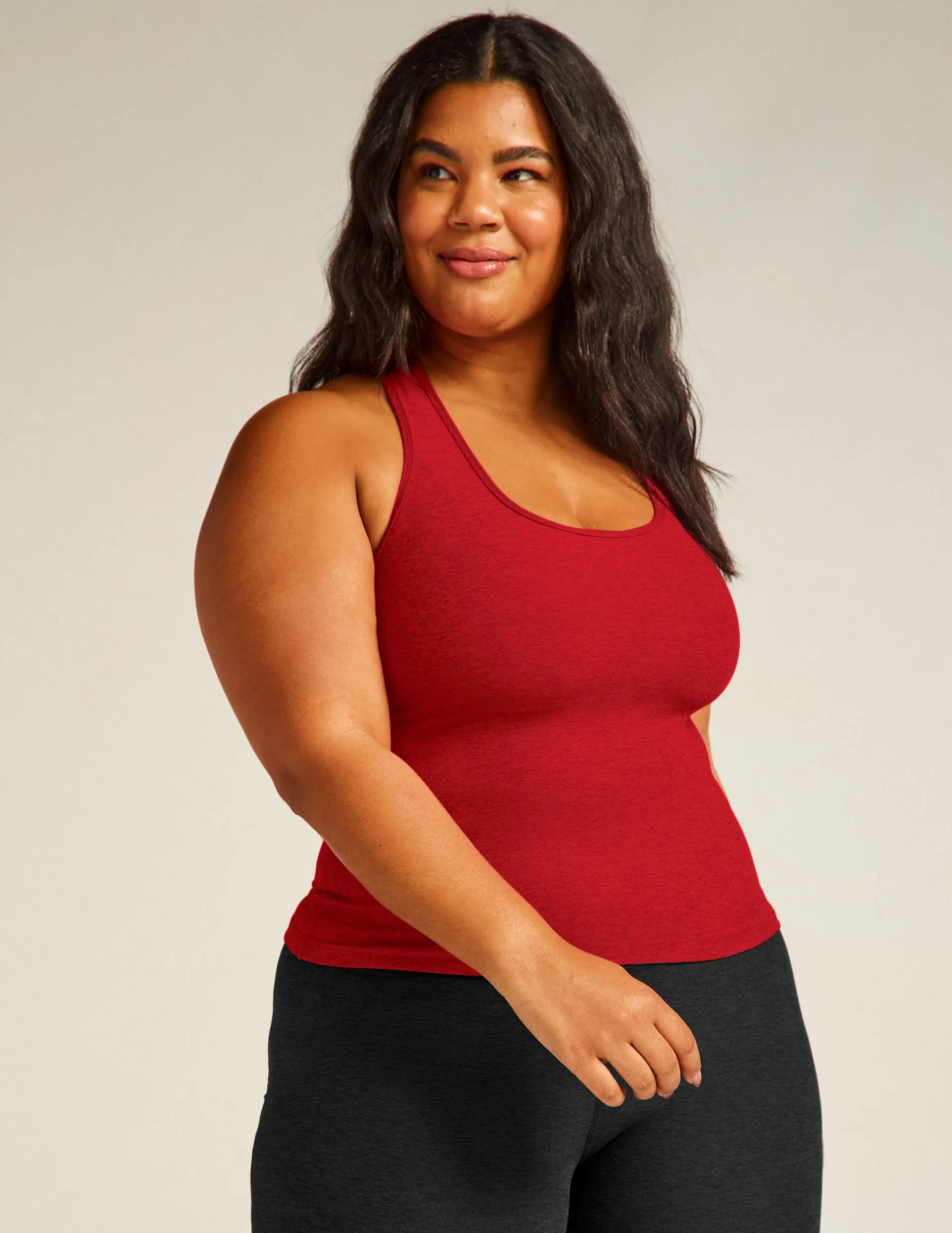 Spacedye Step Up Racerback Tank sold by Beyond Yoga