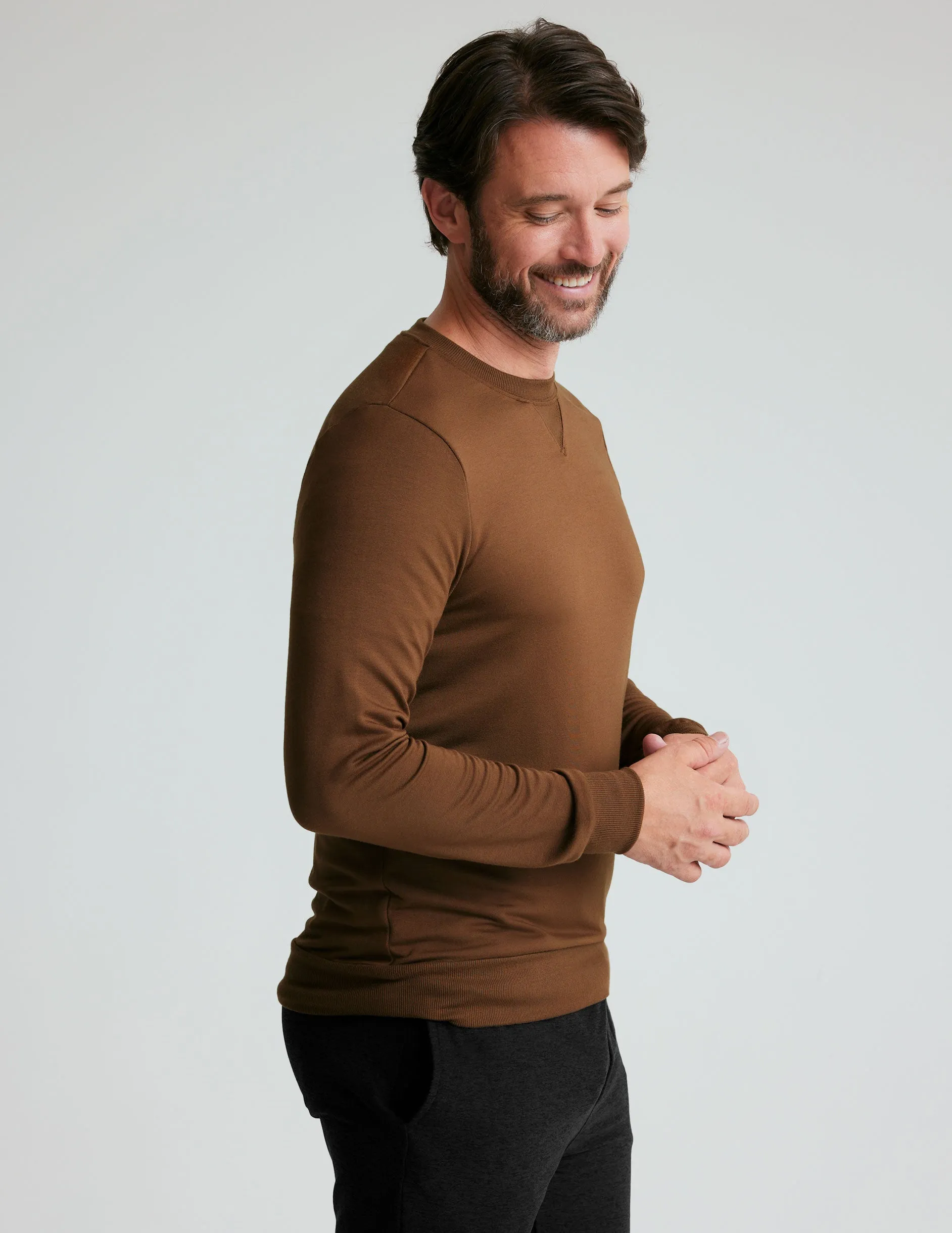 Always Beyond Men's Crew Pullover sold by Beyond Yoga product image thumbnail 2