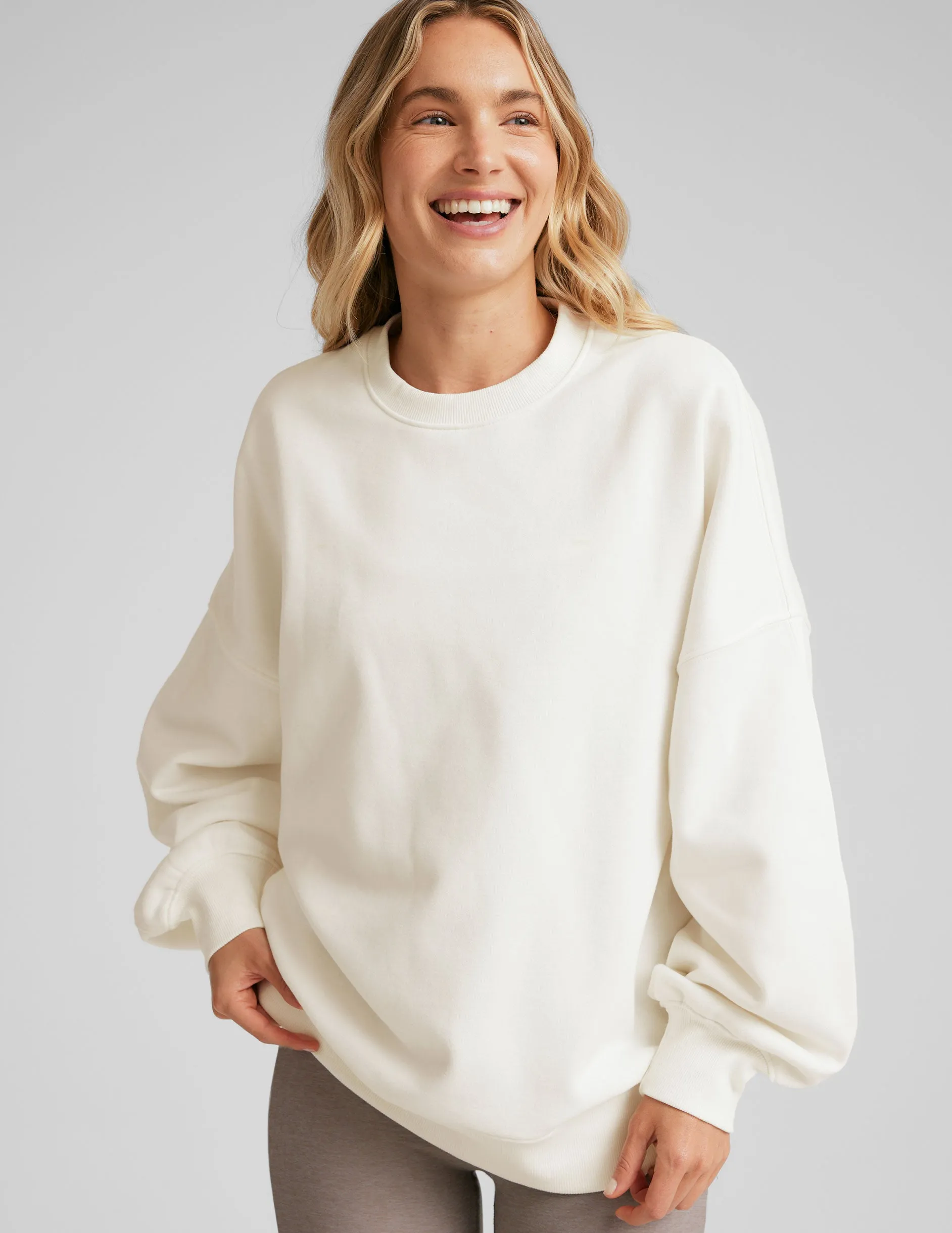 LuxeFleece Oversized Sweatshirt sold by Beyond Yoga