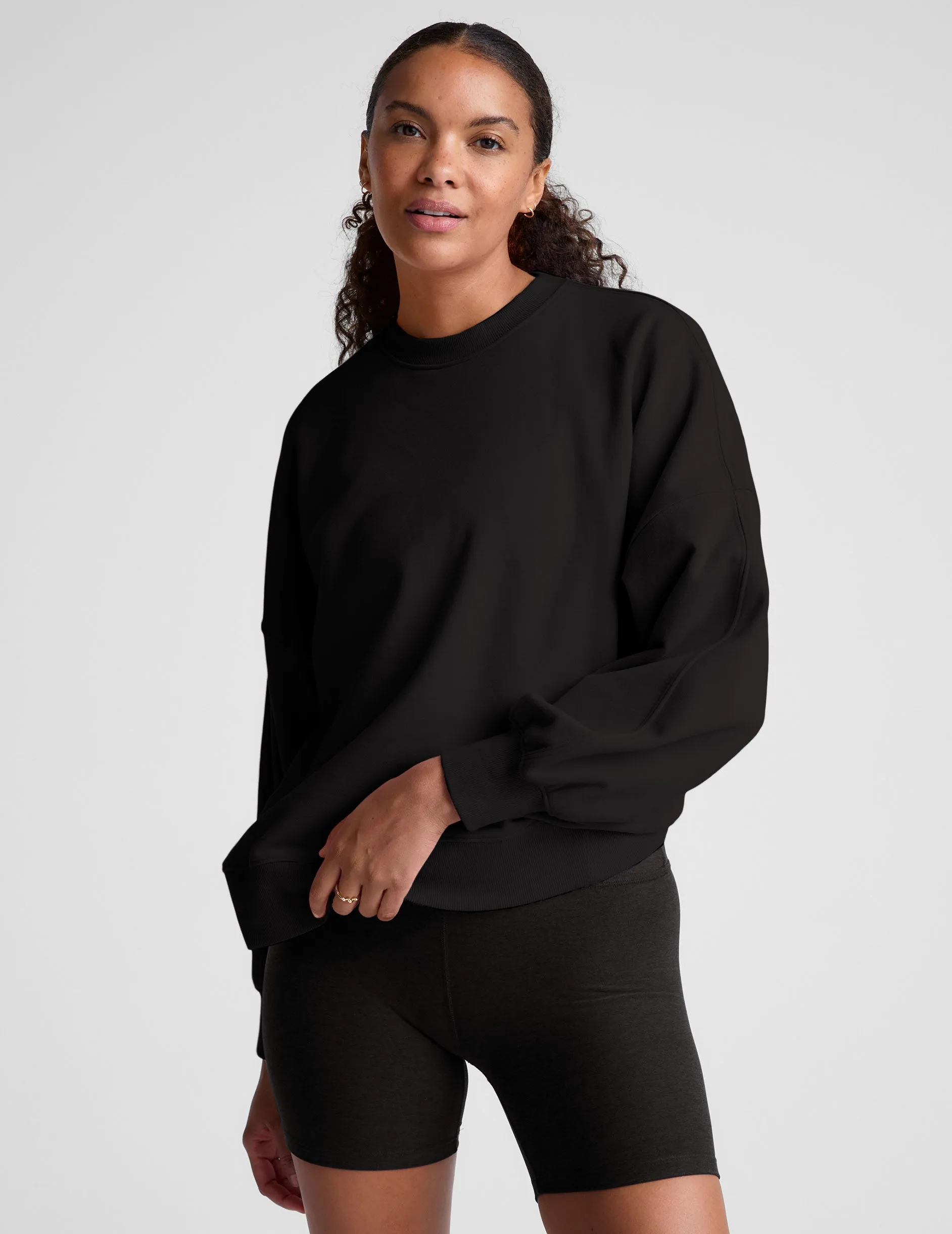 LuxeFleece Oversized Sweatshirt sold by Beyond Yoga