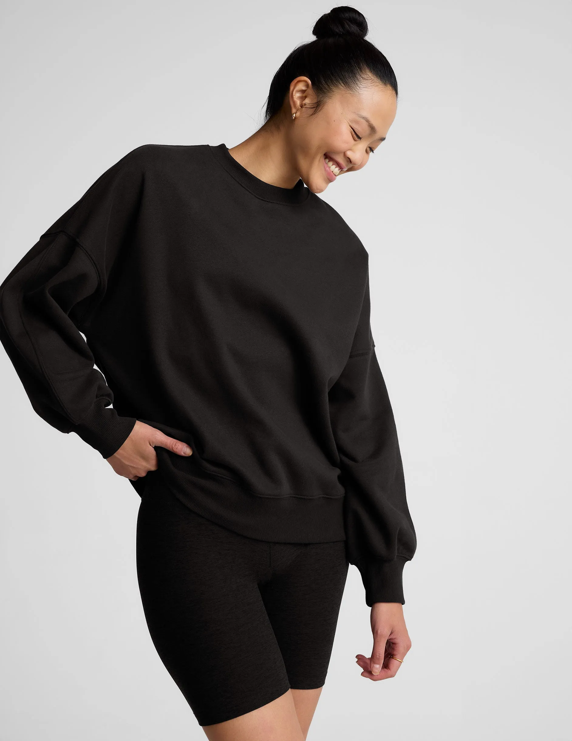 LuxeFleece Oversized Sweatshirt sold by Beyond Yoga product image thumbnail 2